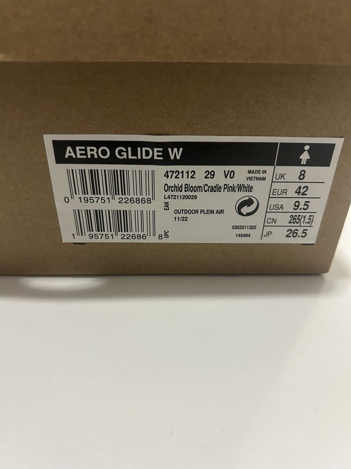 Salomon Aero Glide W Sneakers Size US 8.5 / EU 41-42 - 7 Thumbnail
