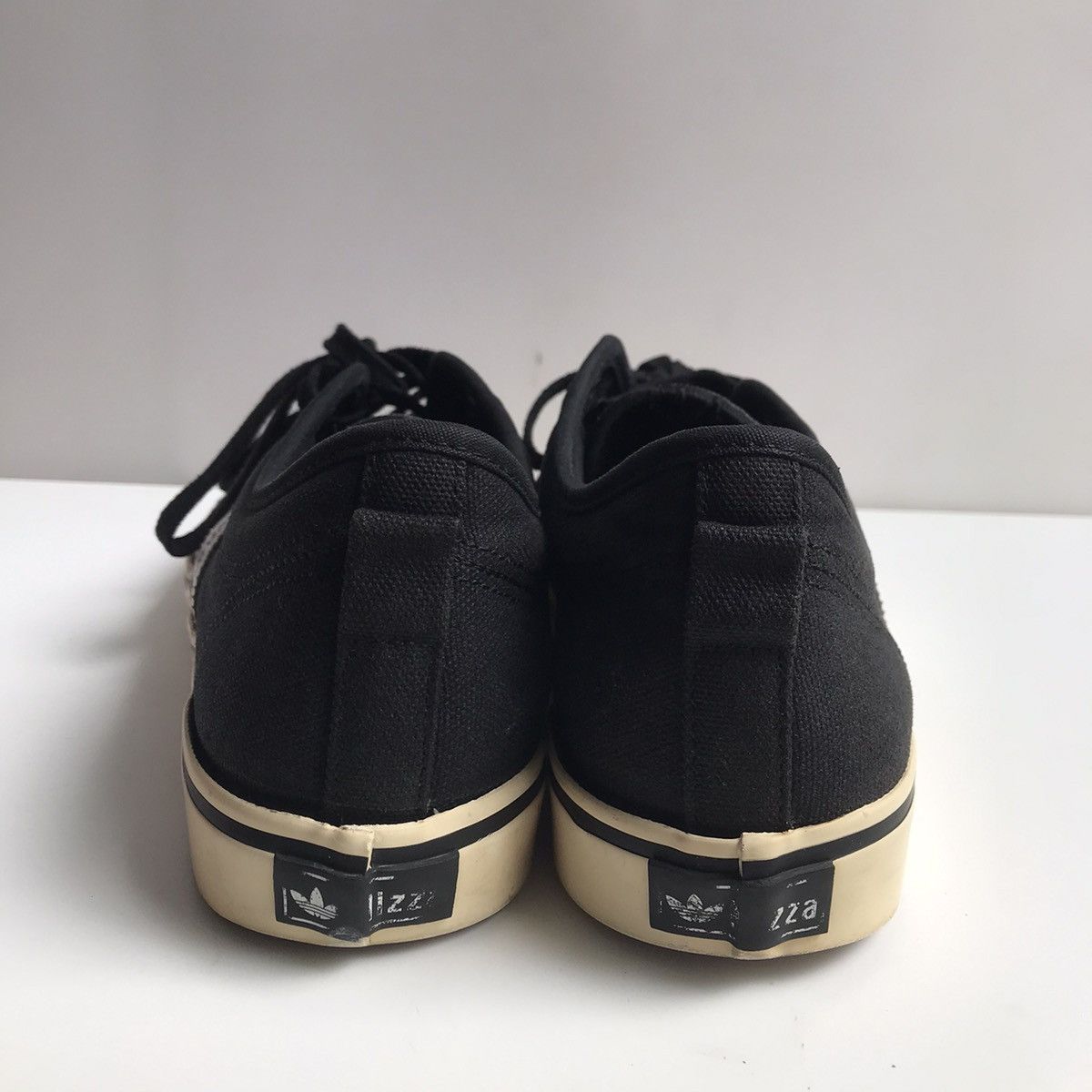 Adidas Adidas Originals Nizza skateboard sneakers shoes black canv Size US 10 / EU 43 - 10 Thumbnail