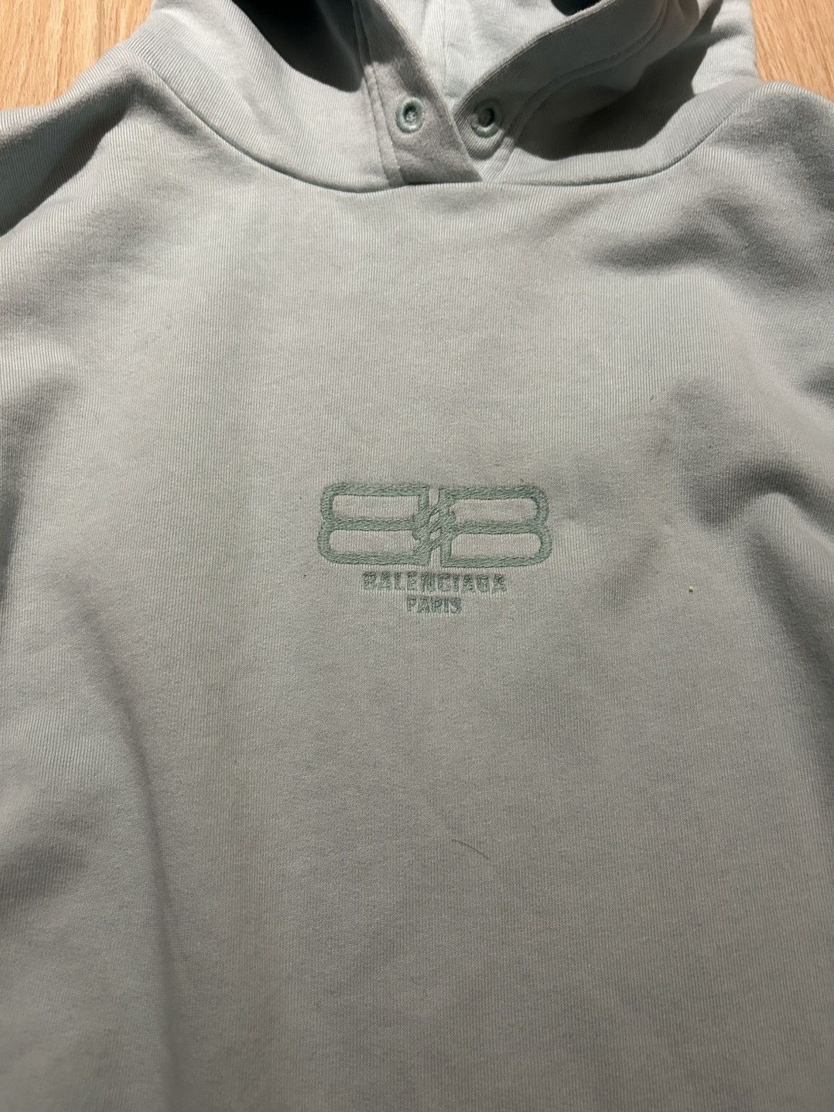 Balenciaga Balenciaga Paris Hoodie Size US XS / EU 42 / 0 - 2 Thumbnail