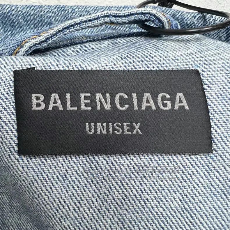 Balenciaga Balenciaga Yellow Graffiti Denim Jacket. Size US XS / EU 42 / 0 - 3 Thumbnail