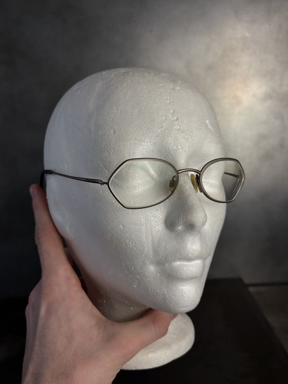 Adidas × Vintage Vintage Adidas Eyeglasses Frames Austria Masters Angular Hex Size ONE SIZE - 12 Thumbnail