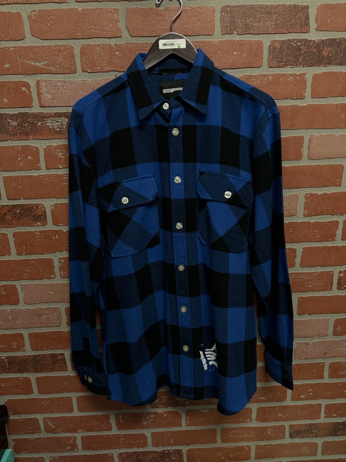 Sp5der Sp5der Blue Button Up Shirt Yung Thug Size Medium New Size US M / EU 48-50 / 2 - 1 Thumbnail