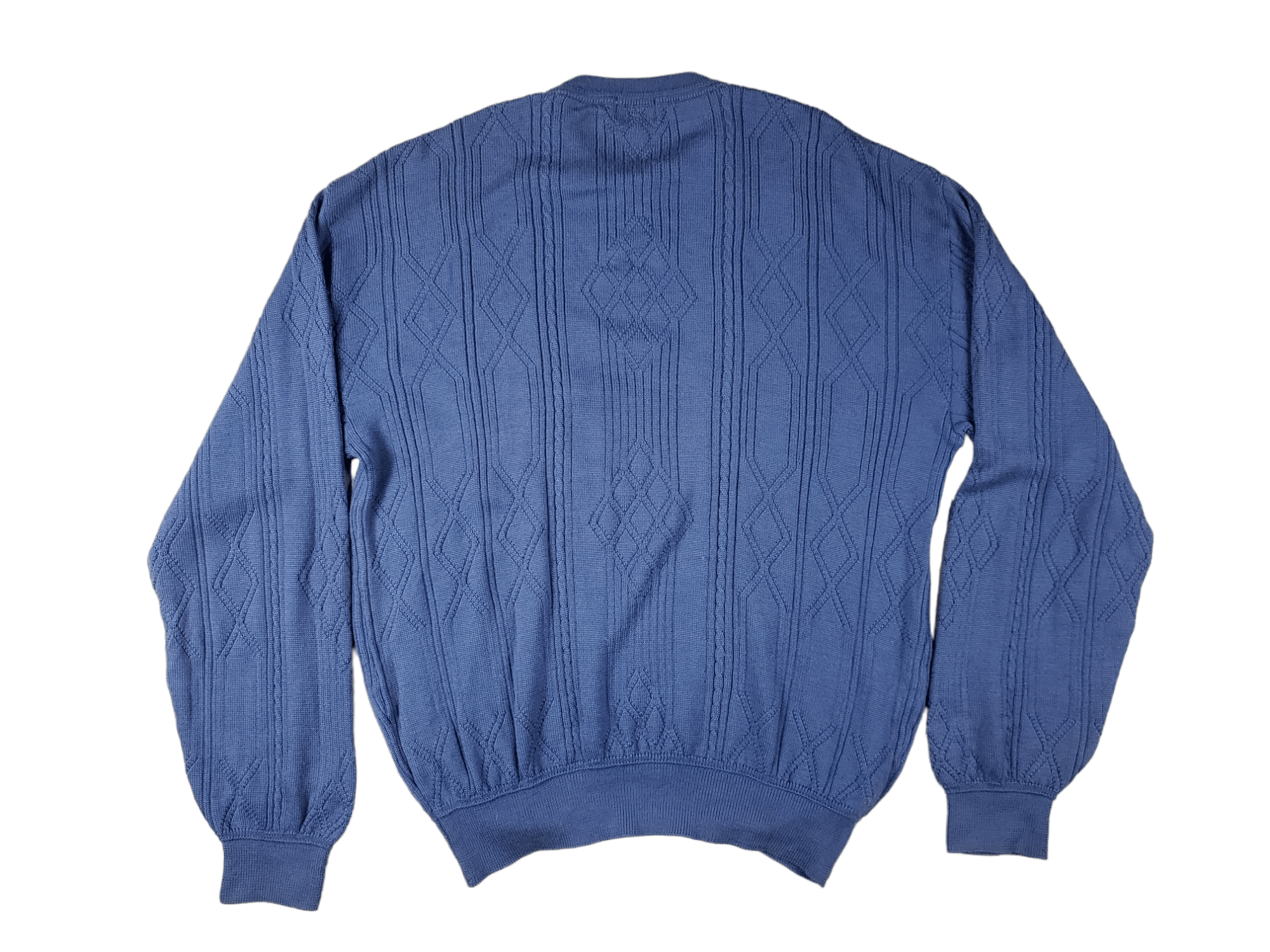 Burberry Prorsum × Vintage Vintage Burberrys Knitwear Big Logo Size US L / EU 52-54 / 3 - 3 Thumbnail