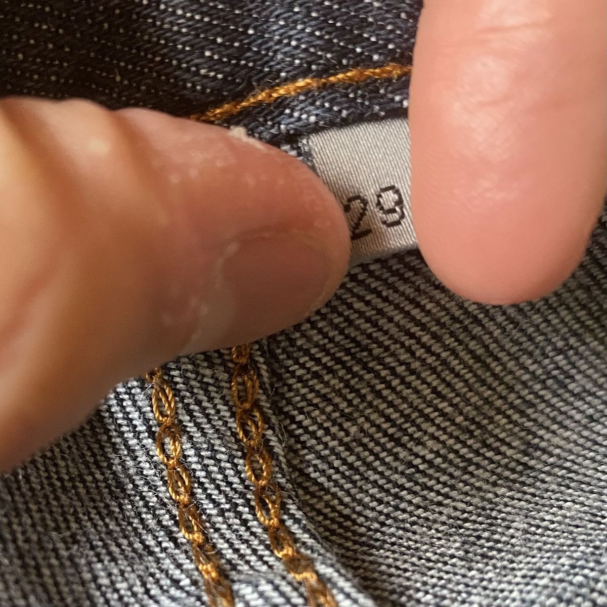 Dior Dior Homme Side Pocket Zip Denim Size US 29 - 12 Thumbnail