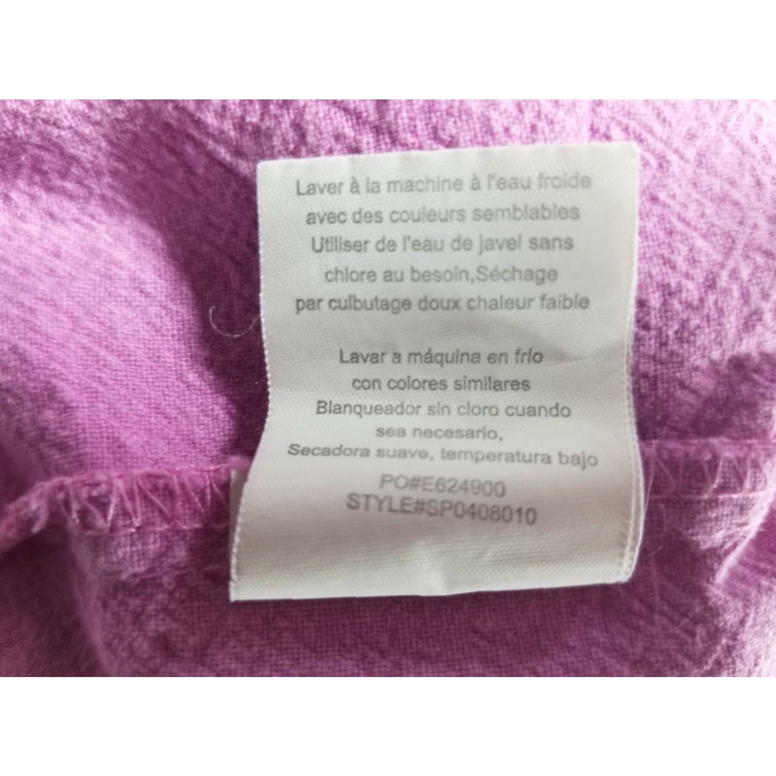 O'Neill O'NEILL Women Pink Solid Linen Blend Shorts Size Small Button up Size 28" / US 6 / IT 42 - 5 Thumbnail