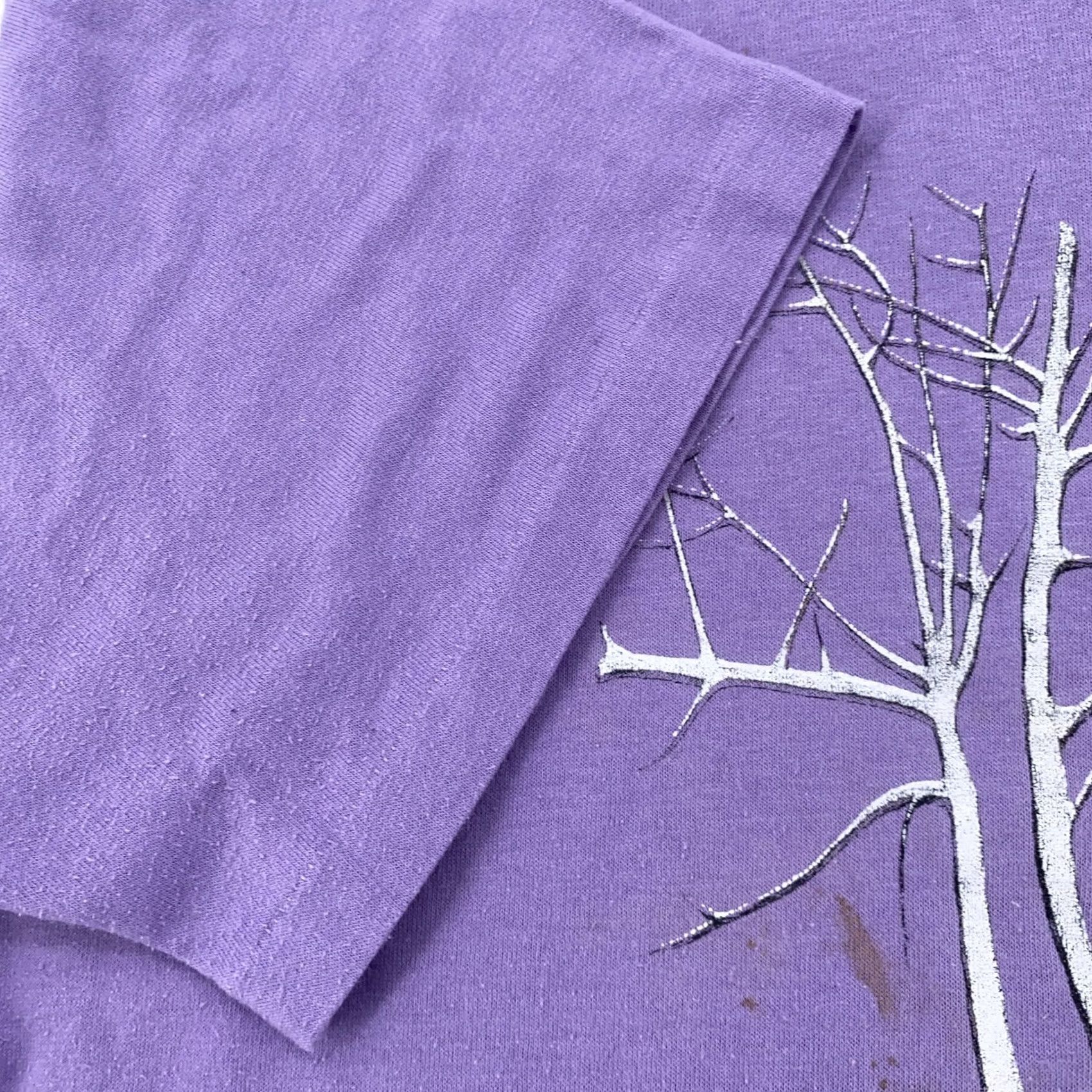 Vintage VINTAGE Platinum Plus Dog Graphic T-Shirt Mens L Purple 90s Nature Animal Crew Neck Short Sleeve Shirt Size US L / EU 52-54 / 3 - 5 Thumbnail