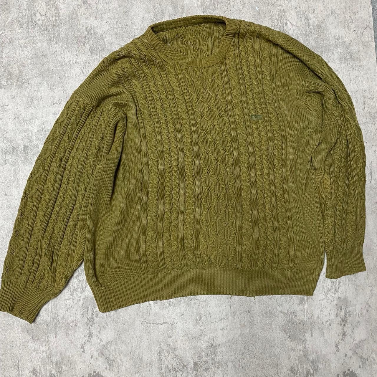 Other Green sweater vinatge Boxy Size US M / EU 48-50 / 2 - 1 Thumbnail