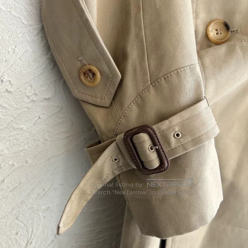 Junya Watanabe Junya Watanabe Deconstructed Khaki Trench Coat Size XS / US 0-2 / IT 36-38 - 7 Thumbnail