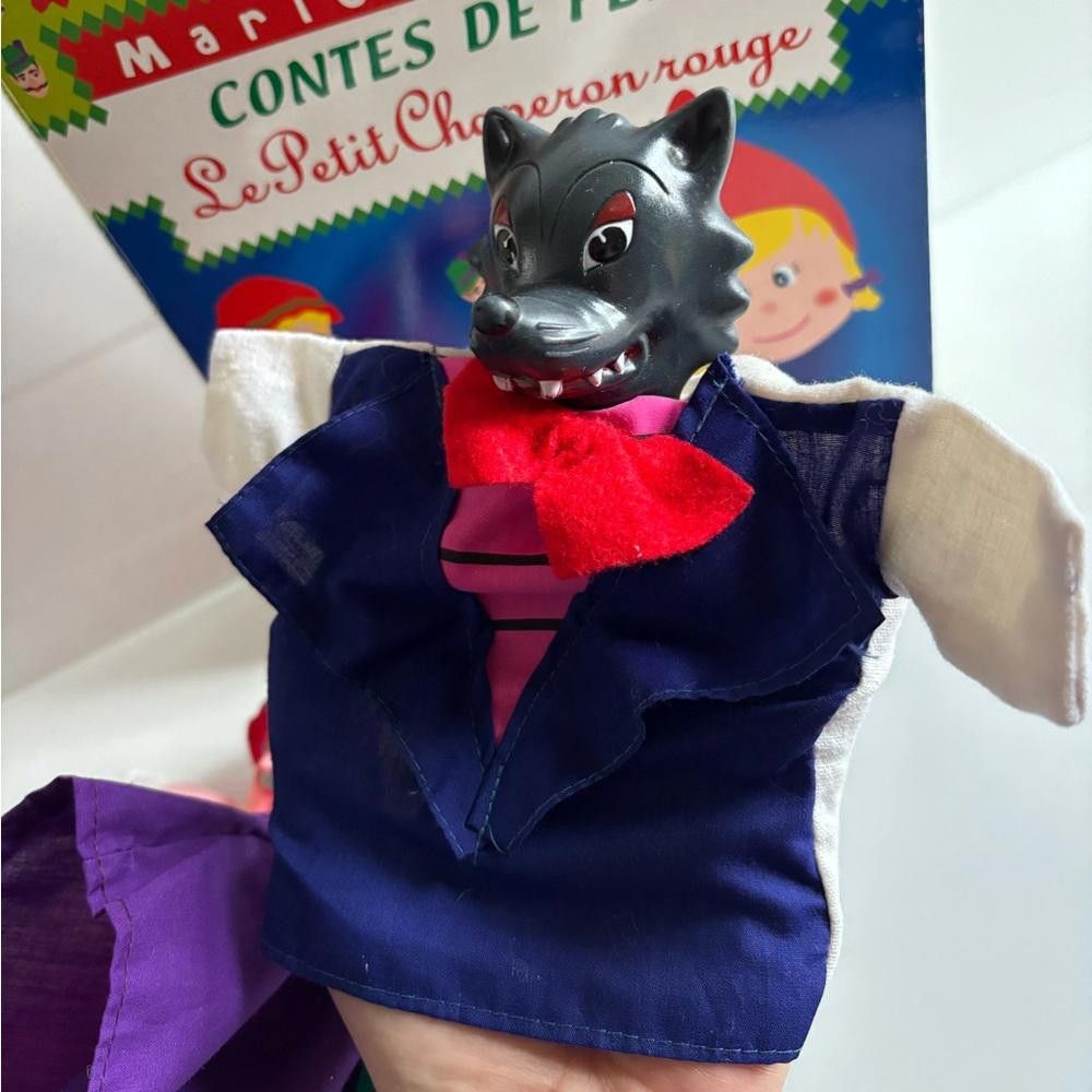 Designer Little Red Riding Hood Puppet Set Size ONE SIZE - 8 Thumbnail