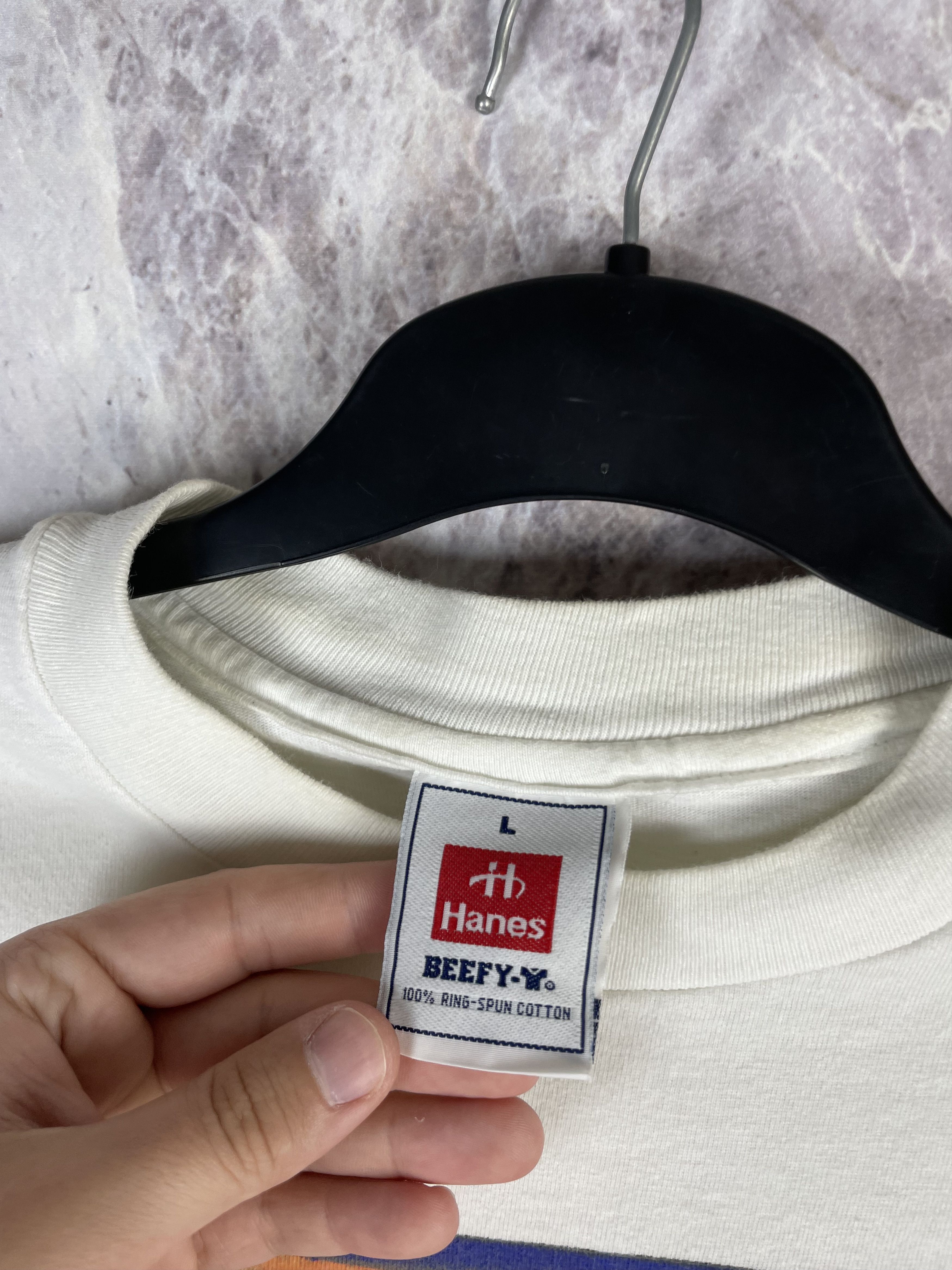 Vintage Vintage 1997 Abn Amro World Tennis Rotterdam Tee Size US L / EU 52-54 / 3 - 6 Thumbnail