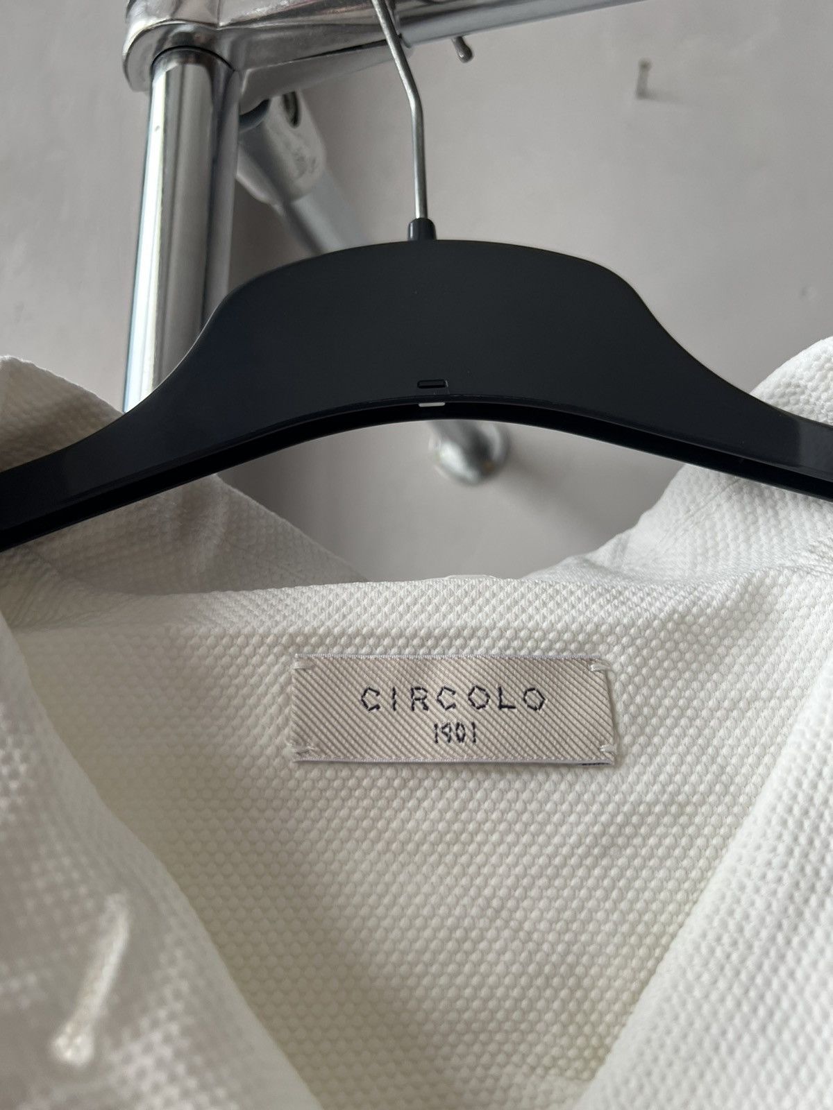 Circolo 1901 CIRCOLO 1901 WHITE CLASSIC COTTON BLEND DUTTON BLAZER JACKET Size S / US 4 / IT 40 - 9 Thumbnail