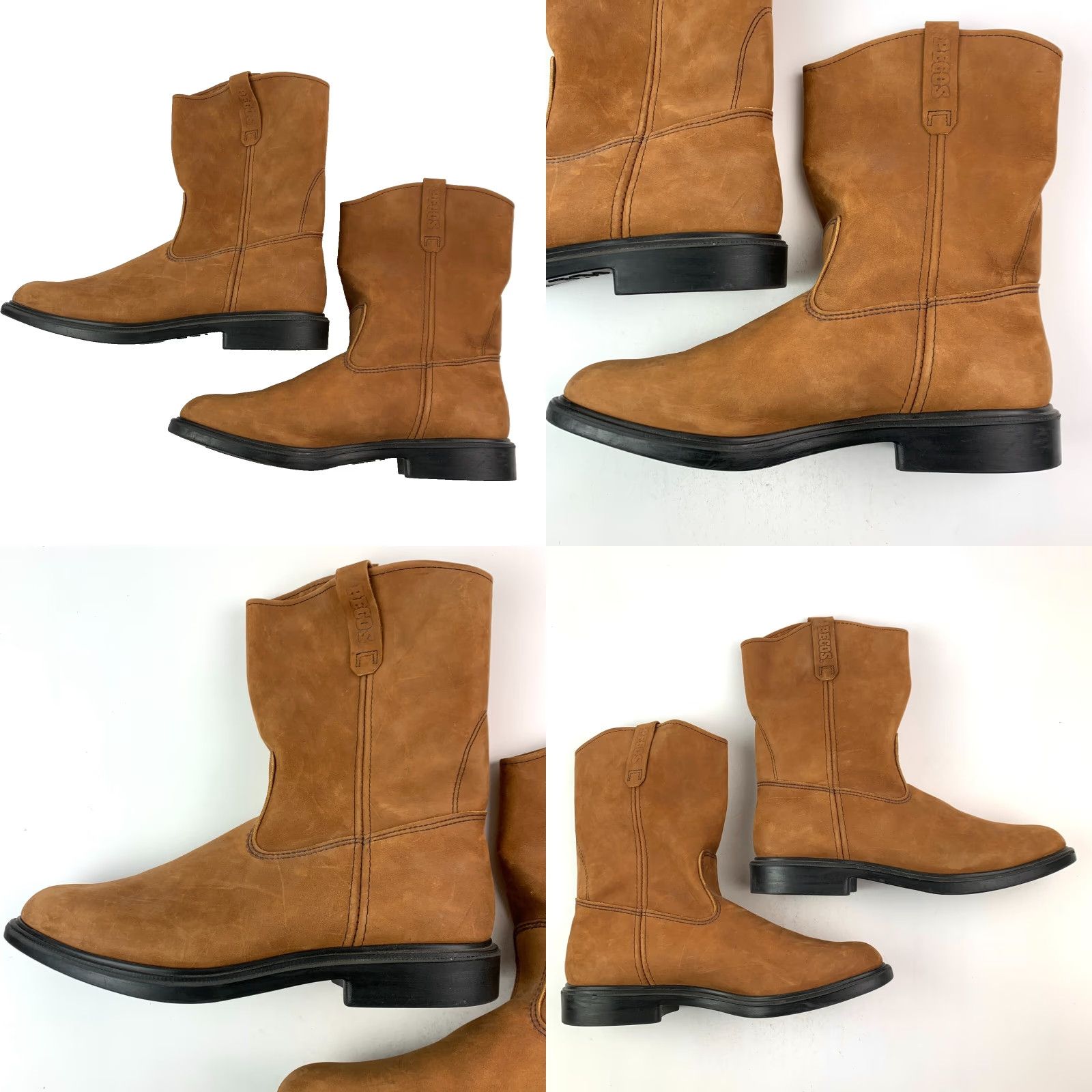 Red Wing Red Wing Boots Pecos 11-inch Soft Toe Pull-On Mens 15 D Brown Leather Western Cowboy ASTM F2892-11 SuperSole Size US 15 / EU 48 - 9 Thumbnail