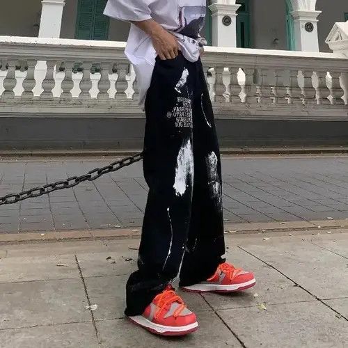 Japanese Brand × Jean Pants Black V Pynk Y2k Opium Jeans Size US 30 / EU 46 - 2 Thumbnail