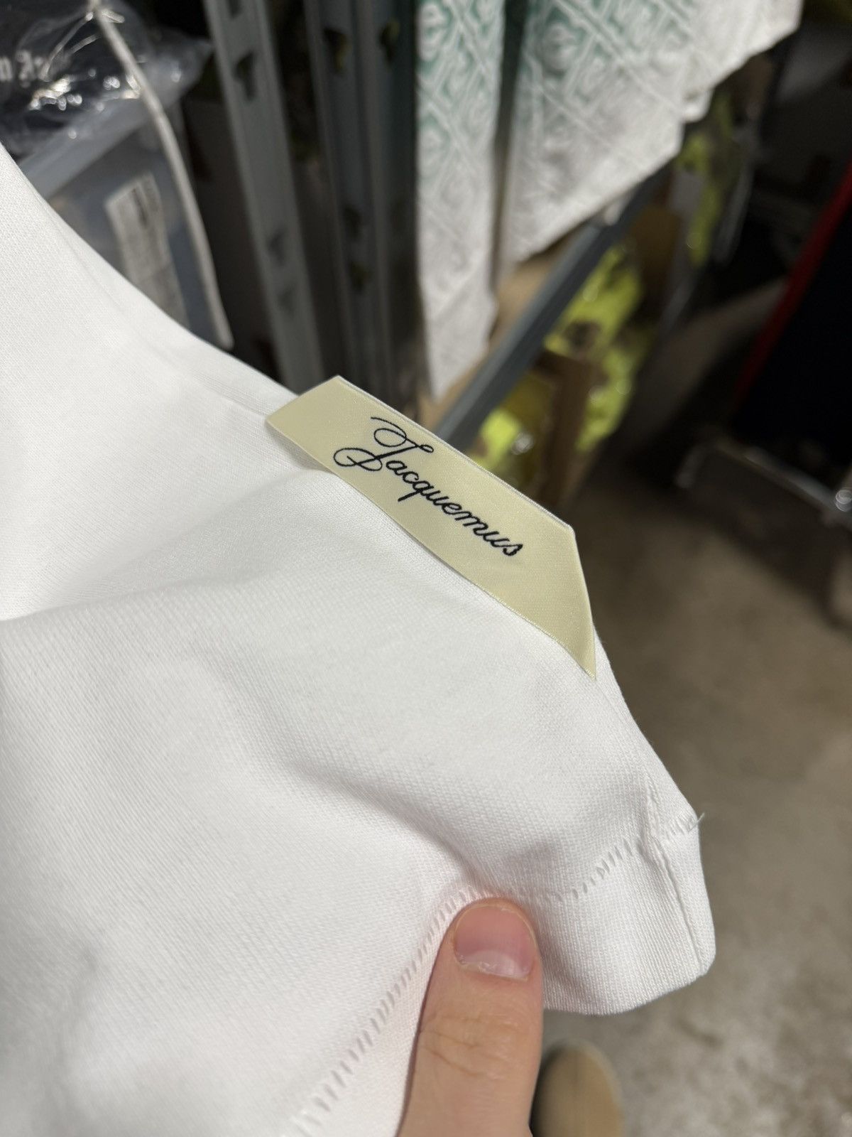Jacquemus Jacquemus Logo Embroidery T-Shirt NEW Size US XL / EU 56 / 4 - 5 Thumbnail