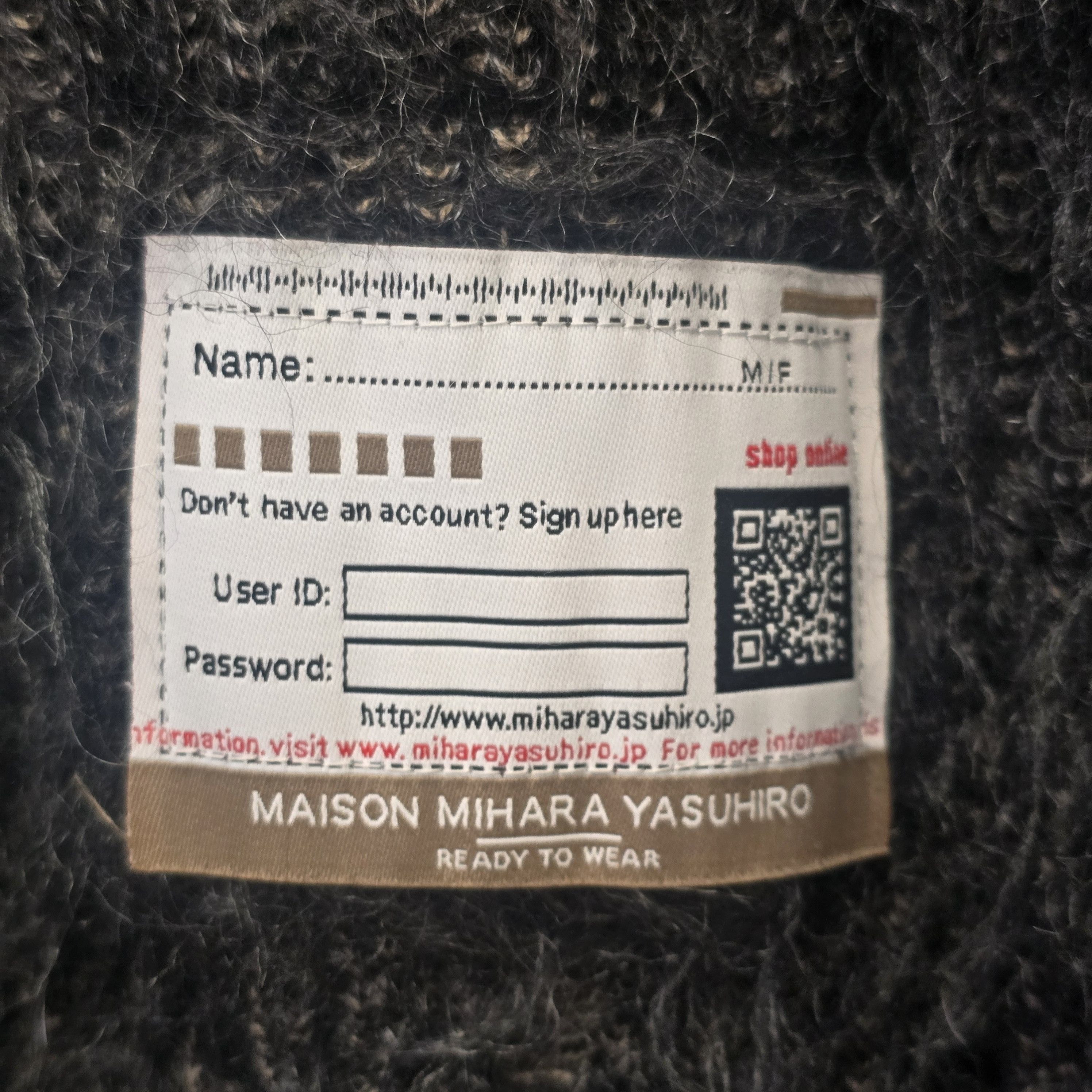 Maison MIHARA YASUHIRO Brushed knit pullover Size US XL / EU 56 / 4 - 4 Thumbnail