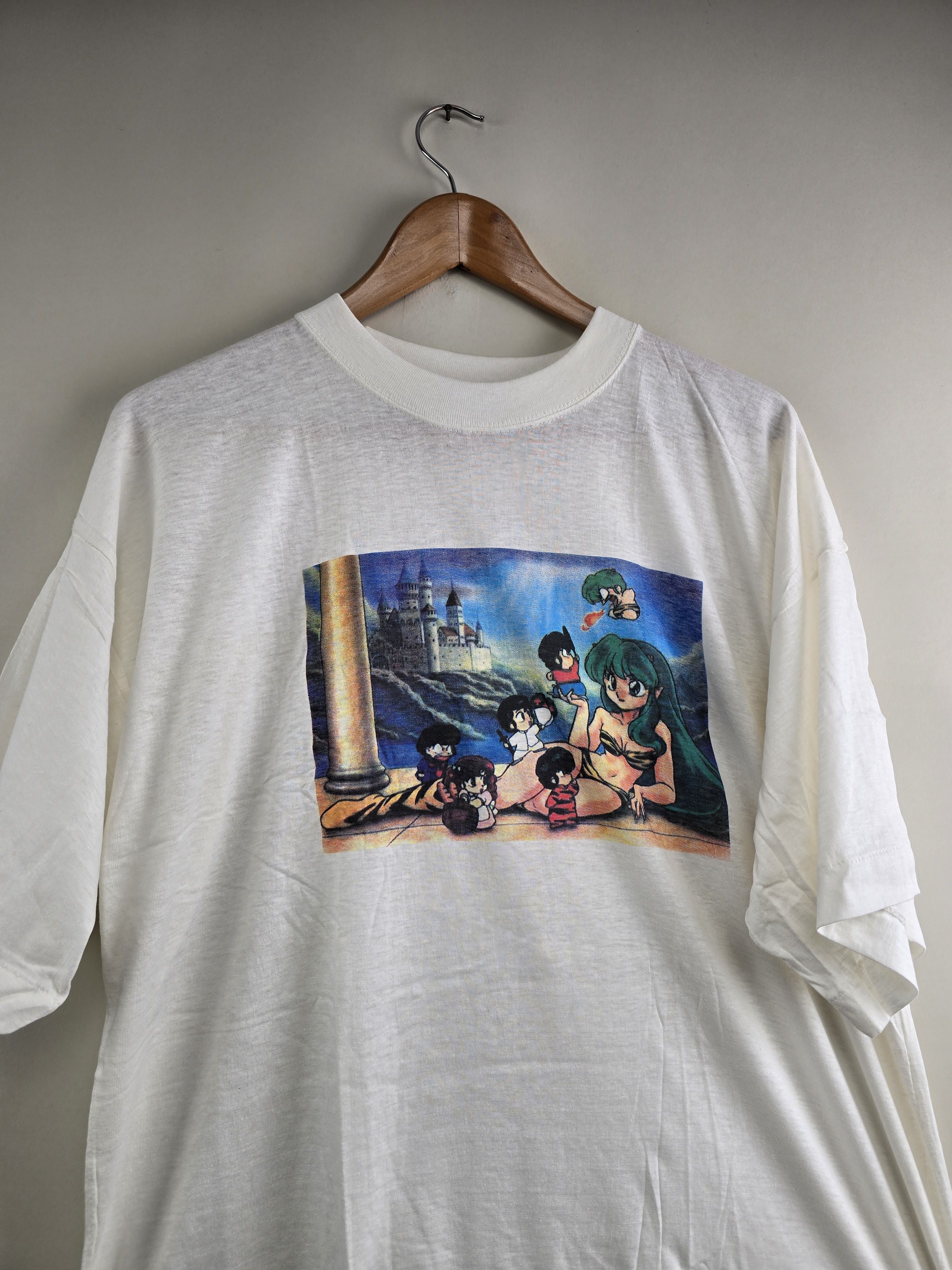 Anime × Band Tees × Vintage 90s Lum Urusei Yatsura 2XL 23.5" 30" Size US XL / EU 56 / 4 - 2 Thumbnail