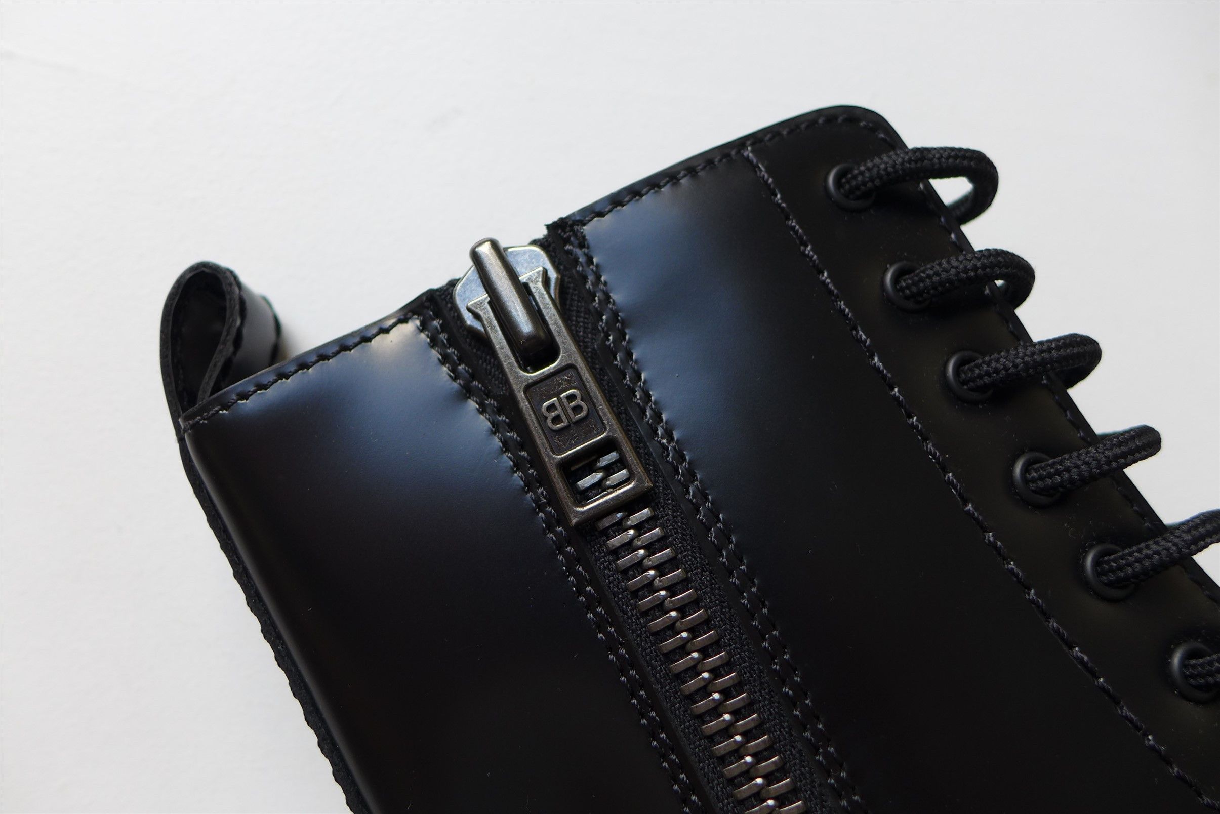 Balenciaga Balenciaga Tractor Boots - Black Calf Leather Size US 6 / EU 39 - 9 Thumbnail