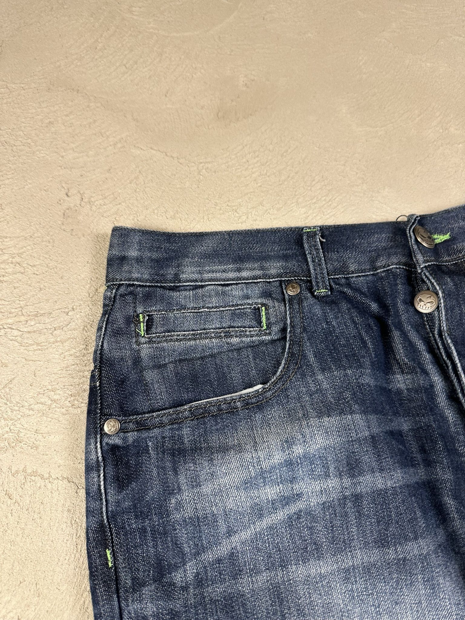 No Fear Vintage Y2k No Fear 3/4 Oversized Jeans Shorts Jorts Size US 36 / EU 52 - 4 Thumbnail
