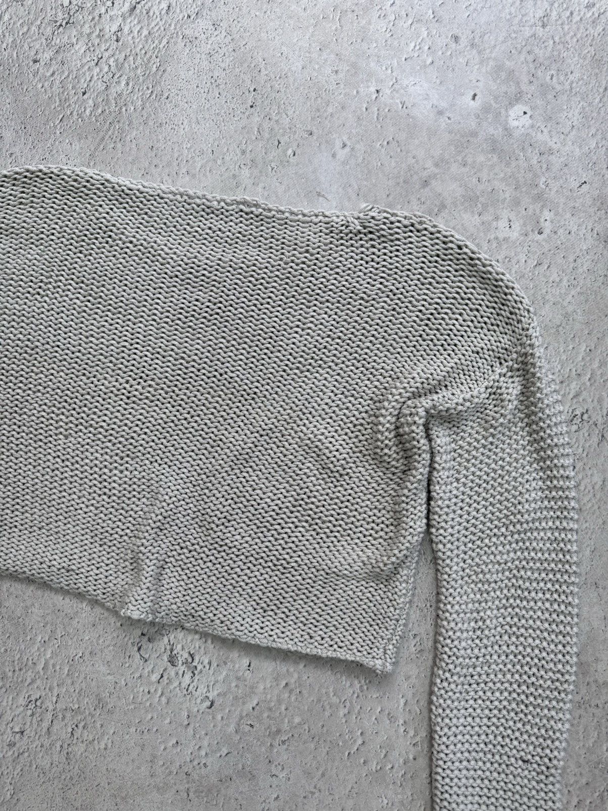 Japanese Brand SALE💣💣 VINTAGE ARCHIVE Y2K JPG STYLE MESH STRIPED SWEATER Size US M / EU 48-50 / 2 - 12 Thumbnail