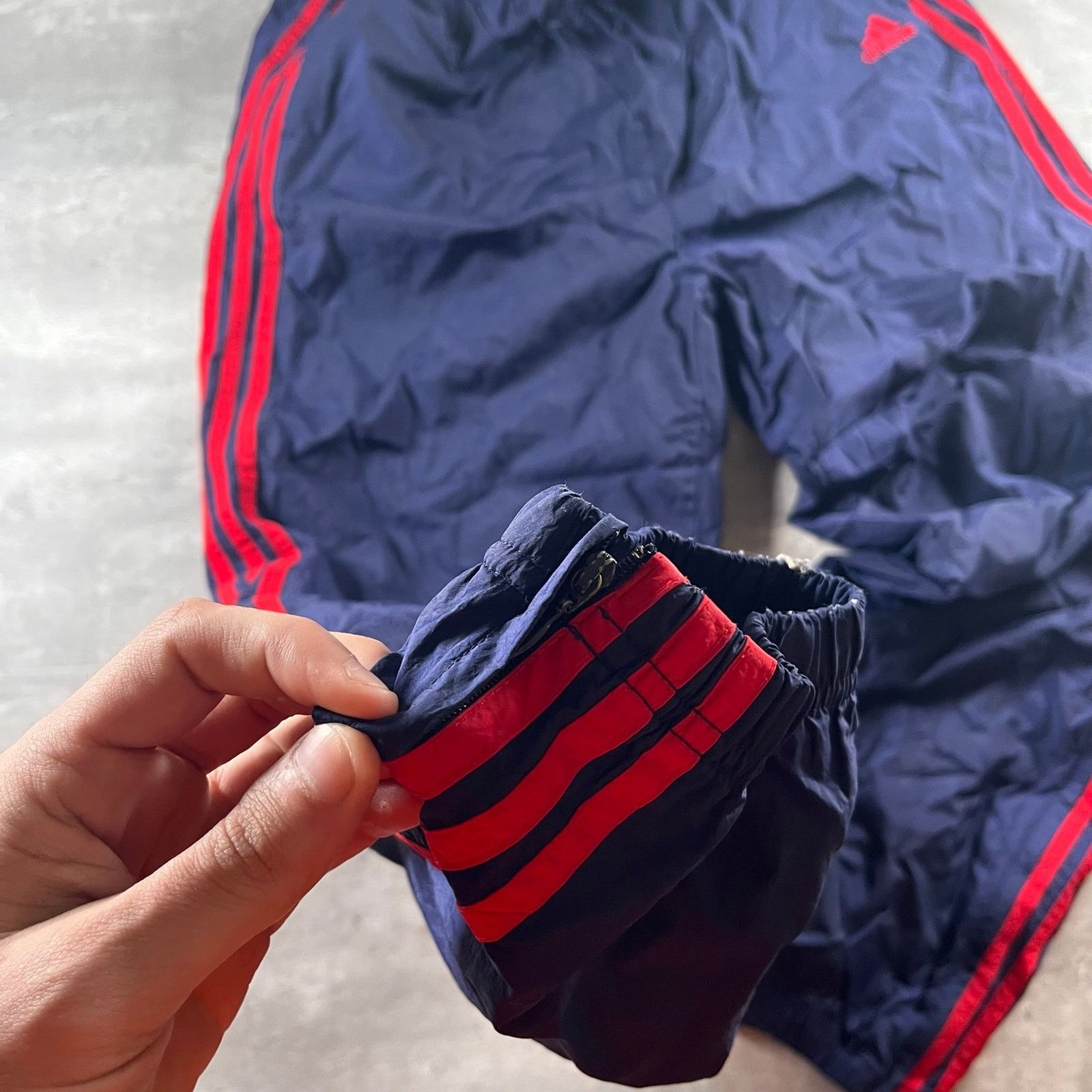 Adidas Vintage 90s adidas track pants Size US 34 / EU 50 - 4 Thumbnail