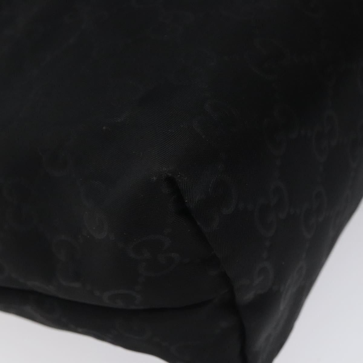Gucci GUCCI GG Canvas Shoulder Bag Nylon Black Size ONE SIZE - 11 Thumbnail
