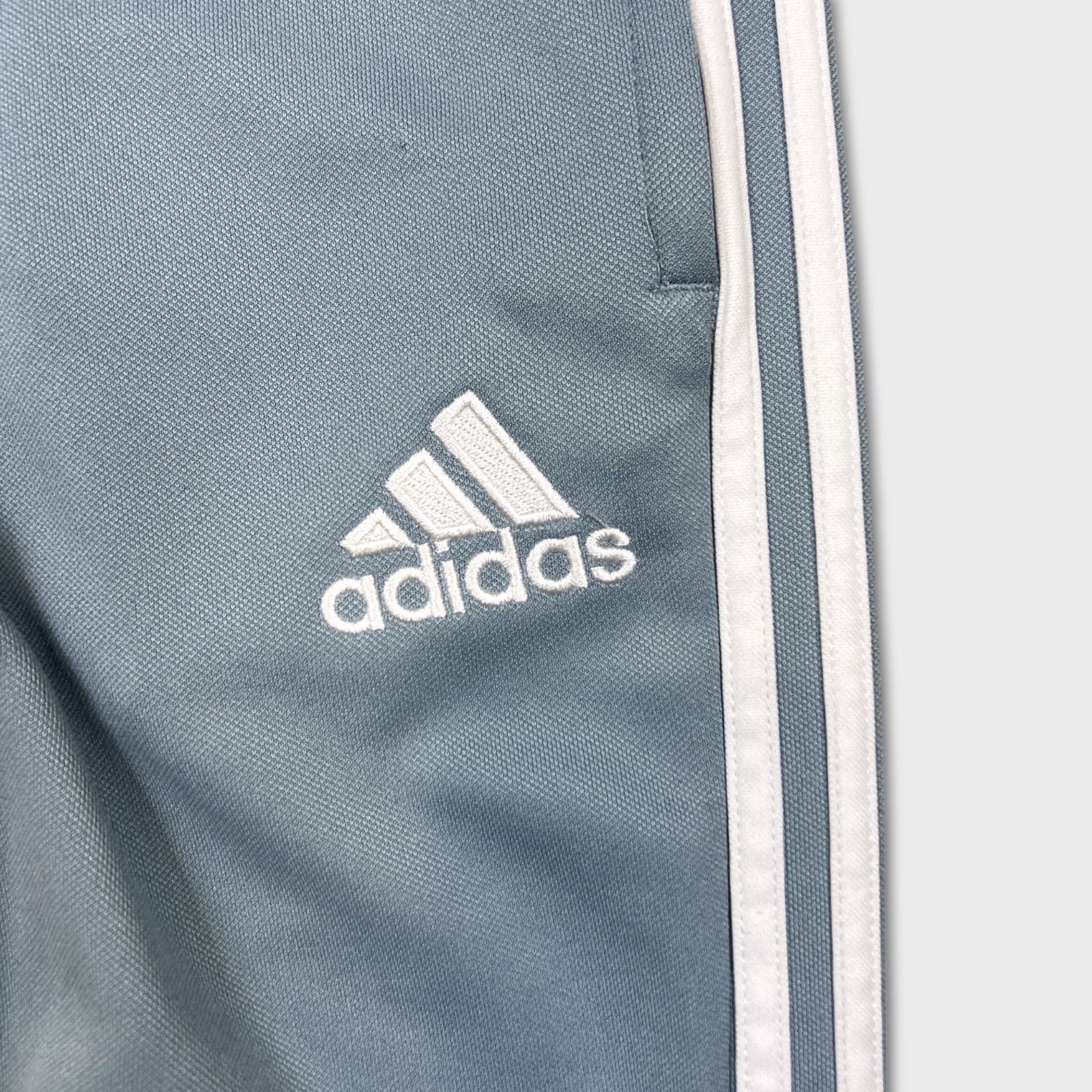 Adidas × Vintage Adidas Track Pants Small Essentials Stripe Training Athletic Size US 26 / EU 42 - 3 Thumbnail