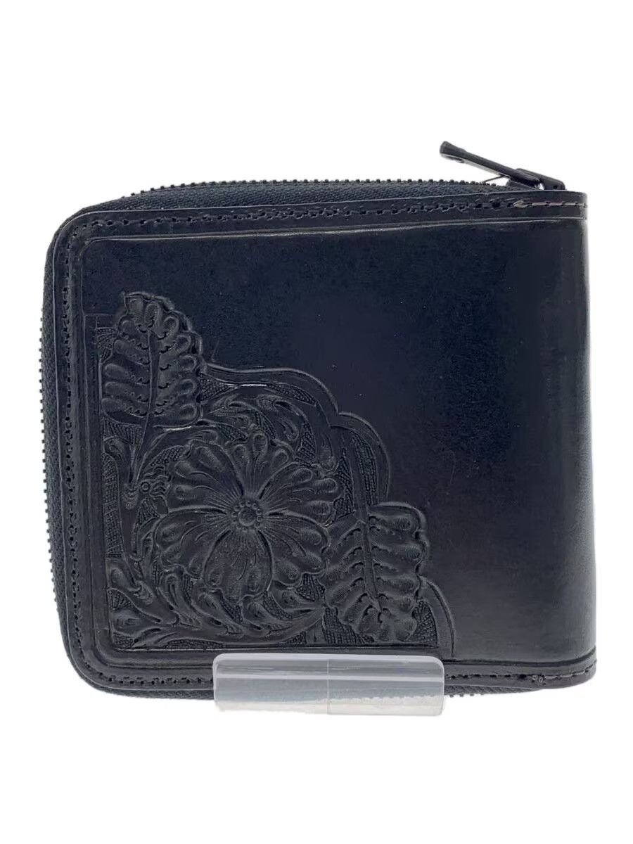 Needles Floral Embossed Leather Zip Wallet Size ONE SIZE - 1 Thumbnail