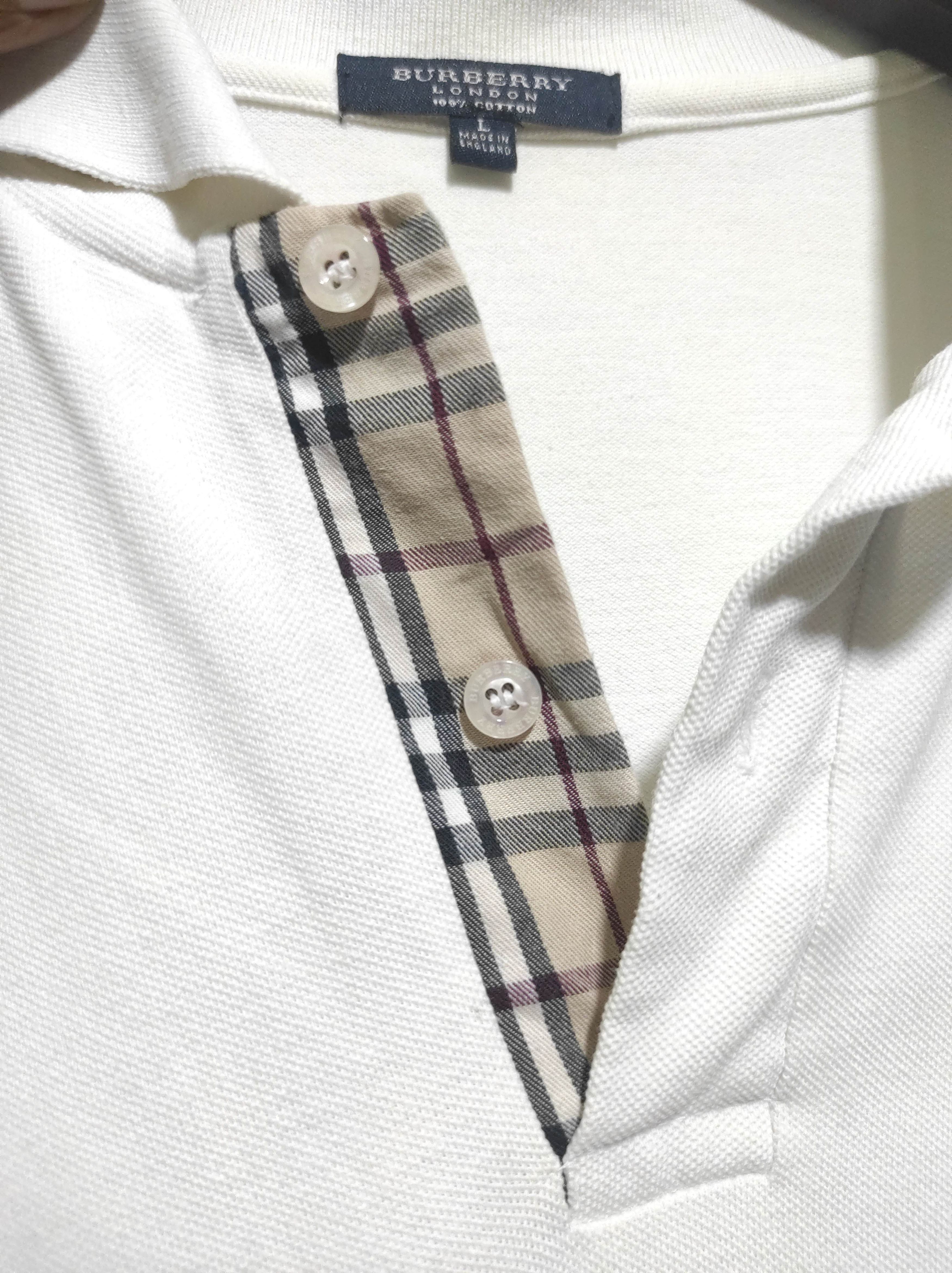 Burberry Polo Shirt Burberry Nova Check long slevee Size US M / EU 48-50 / 2 - 8 Thumbnail