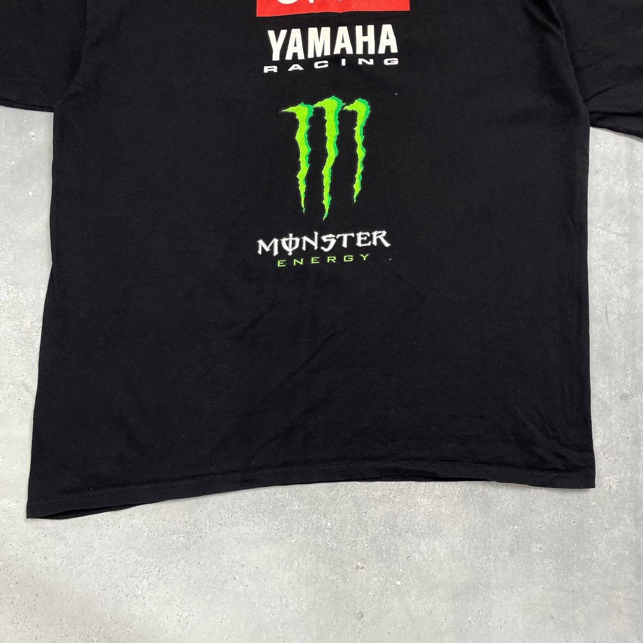 Yamaha Vintage 2000s Monster Energy Swan Yamaha Racing Team T Shirt Size US XXL / EU 58 / 5 - 15 Thumbnail