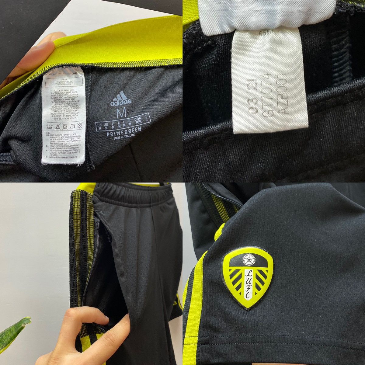 Adidas LEEDS UNITED 2021 2022 #16 FOOTBALL JERSEY AND SHORTS Size US M / EU 48-50 / 2 - 25 Thumbnail