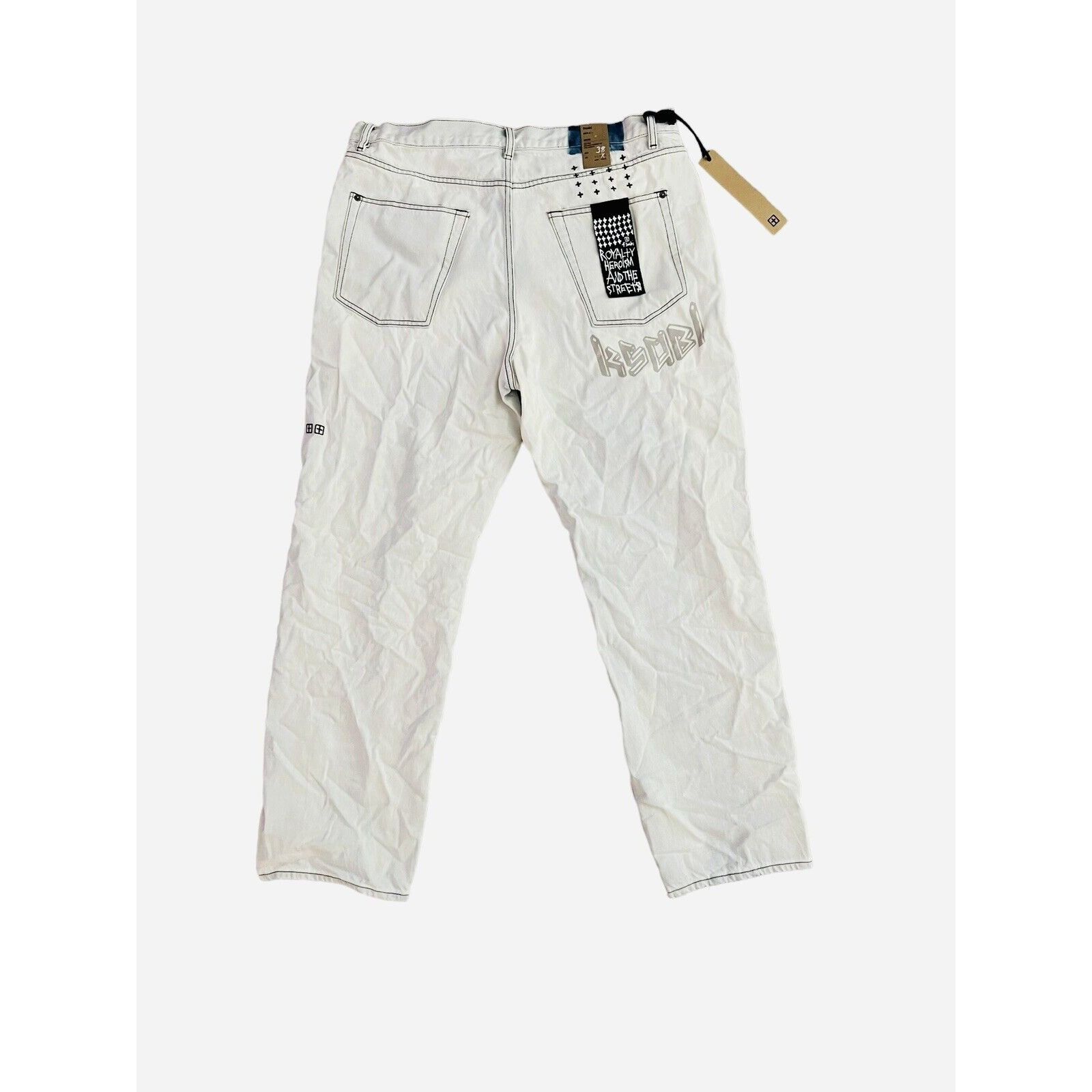 Ksubi Ksubi Jeans Mens Relaxed Straight Fit Iceberg Size 38/32 Size US 38 / EU 54 - 6 Thumbnail