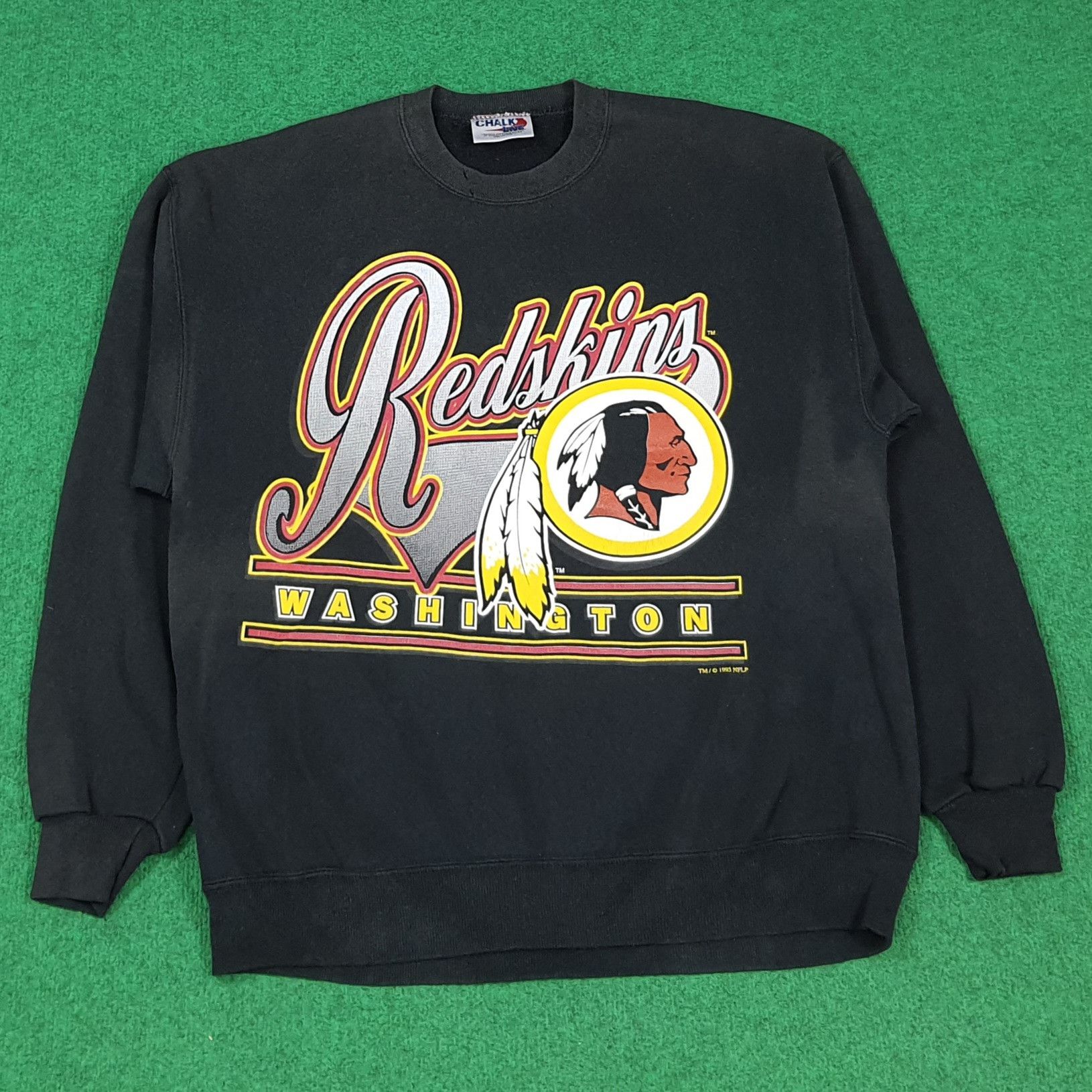 Chalk Line Vintage NFL Redskin Washington Sweatshirt C295N12 Size US M / EU 48-50 / 2 - 1 Thumbnail