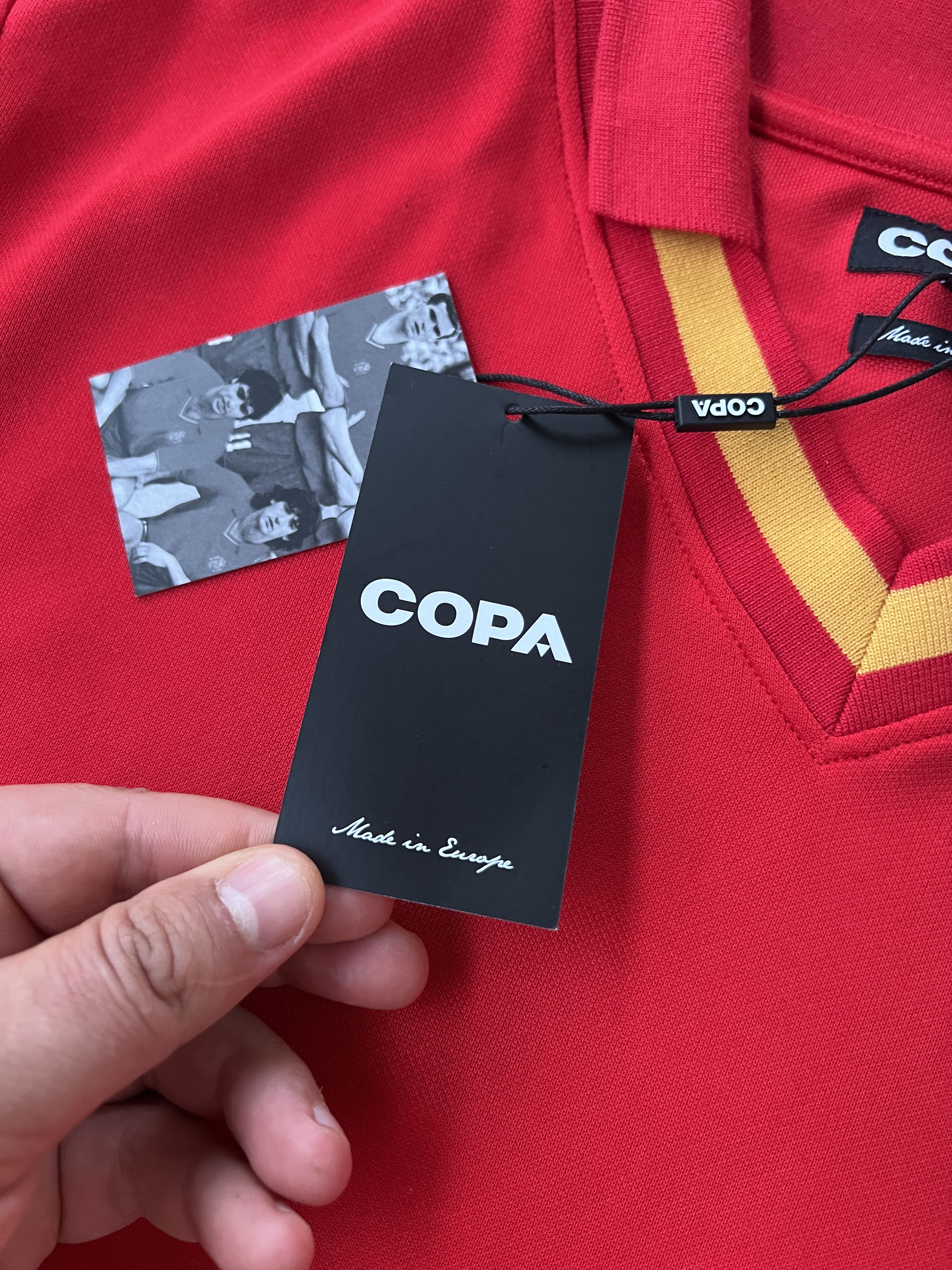Other COPA SPAIN 1988 RETRO FOOTBALL SHIRT Size US L / EU 52-54 / 3 - 5 Thumbnail