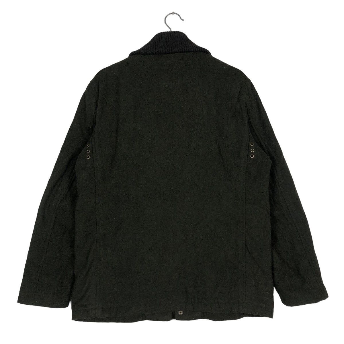 JW Anderson 🔥Dark Green Wool Chore Inspector Cargo Jacket Uniqlo Japan Size US L / EU 52-54 / 3 - 8 Thumbnail