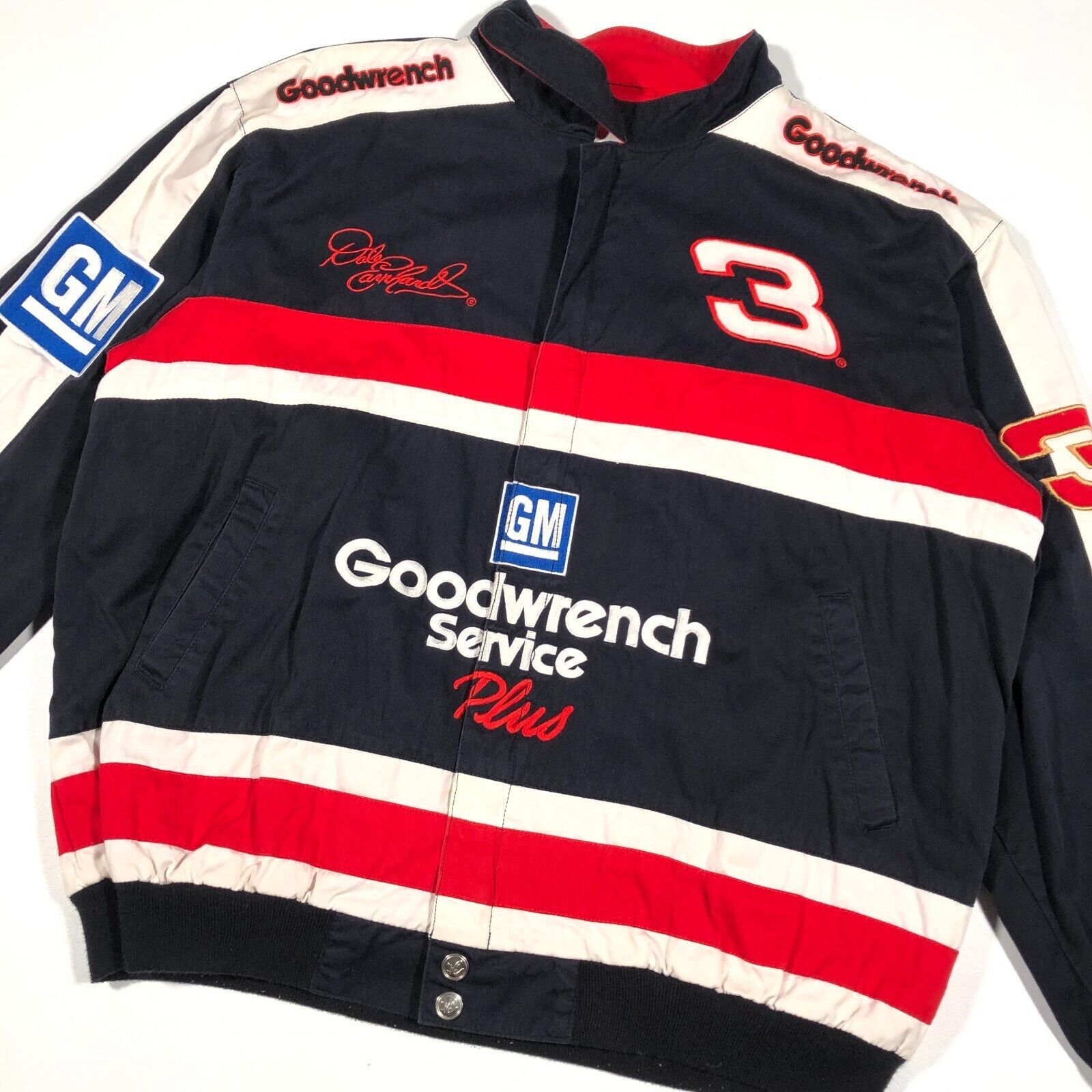 Chase Authentics × NASCAR × Vintage Vintage Dale Earnhardt Jr. Goodwrench NASCAR Jacket Size XL Size US XL / EU 56 / 4 - 2 Thumbnail
