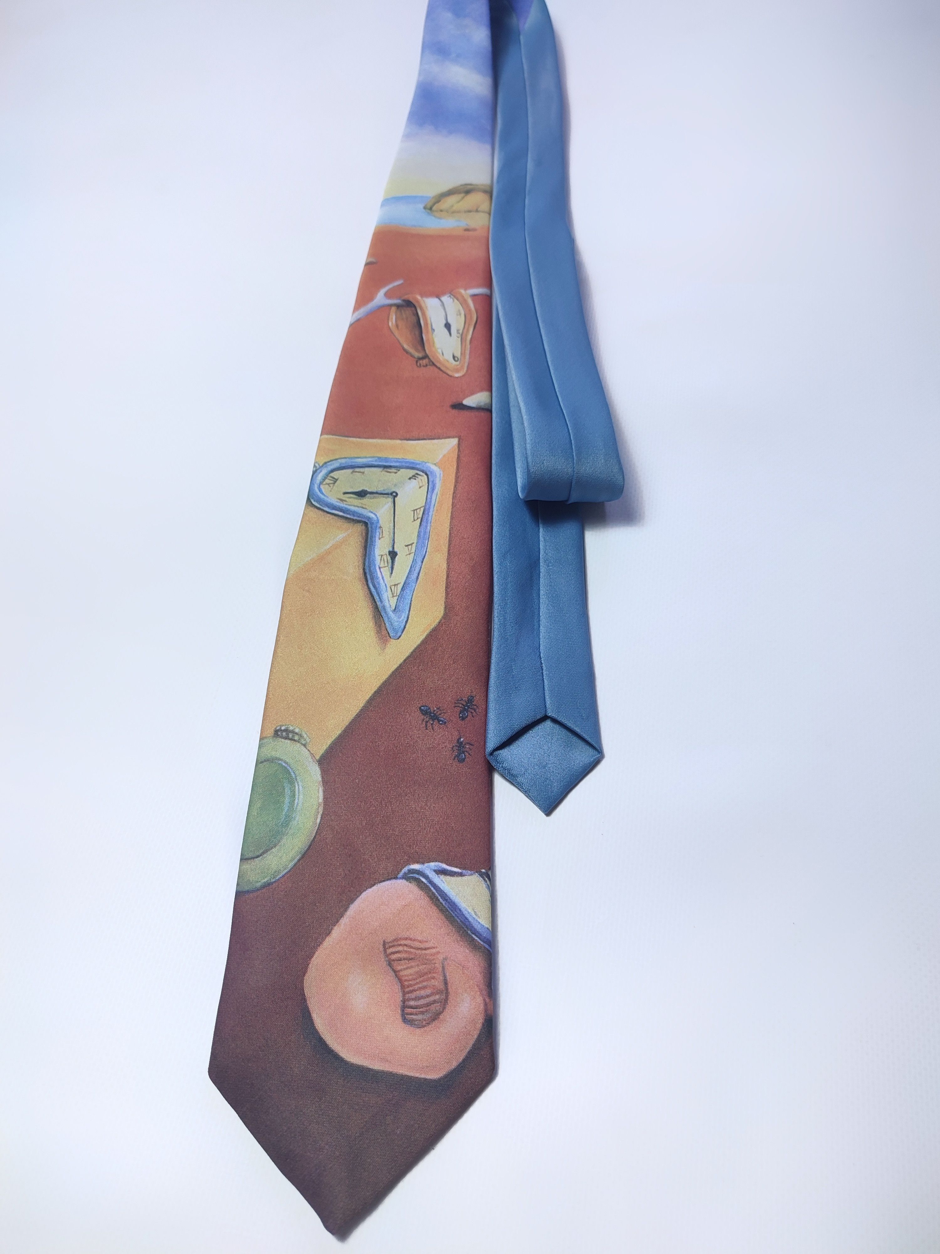 Vintage Ralph Marlin “Time Warp” Vintage 1991 Novelty Necktie Size ONE SIZE - 2 Thumbnail