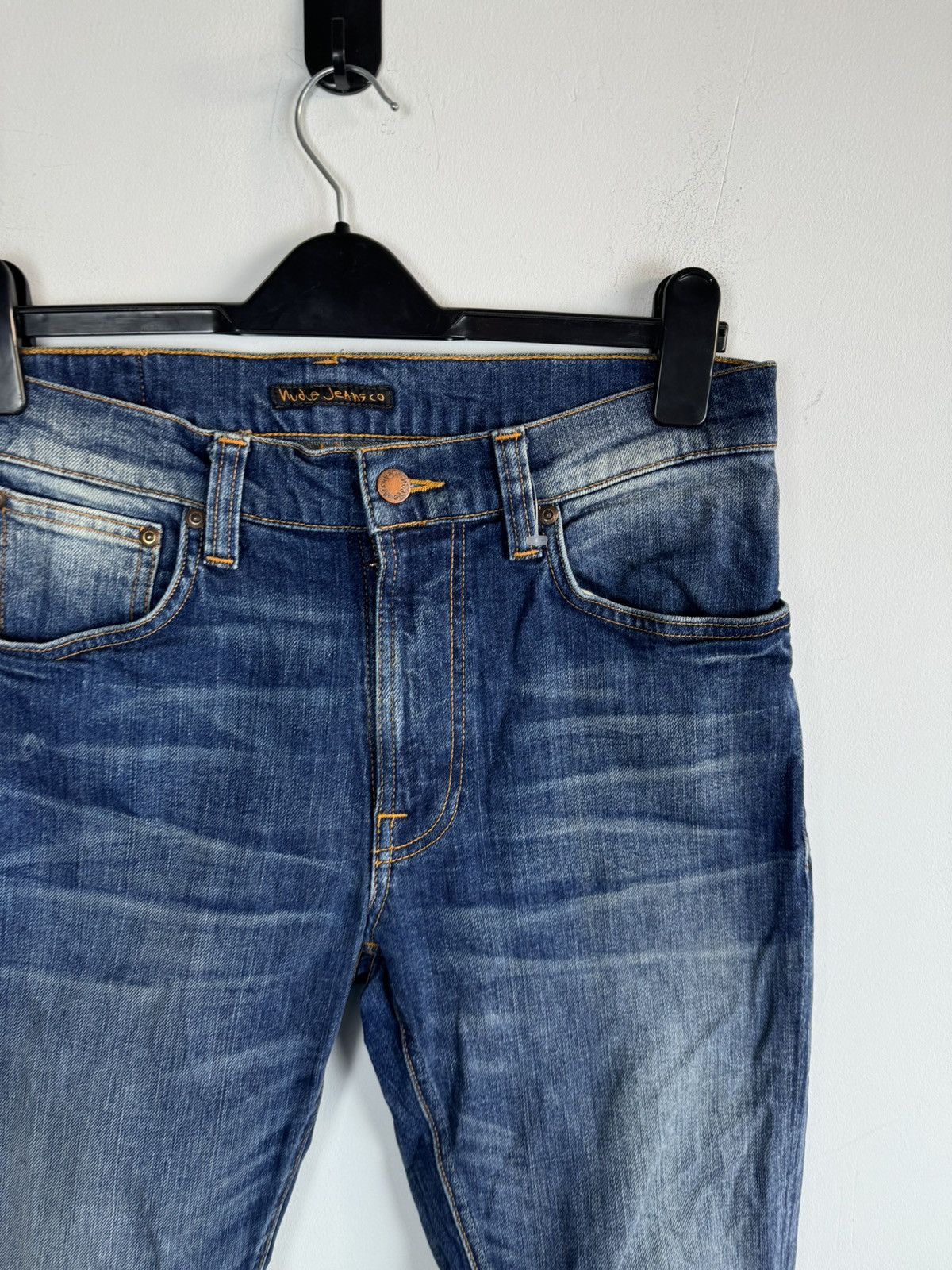 Nudie Jeans Nudie Jeans Lean Dean Denim Size US 30 / EU 46 - 4 Thumbnail