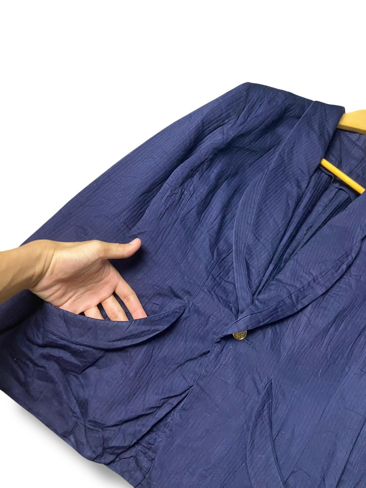 Y's Vintage Y’s Layered Stretch Wrinkle Jacket (150) Size US XXS / EU 40 - 5 Thumbnail