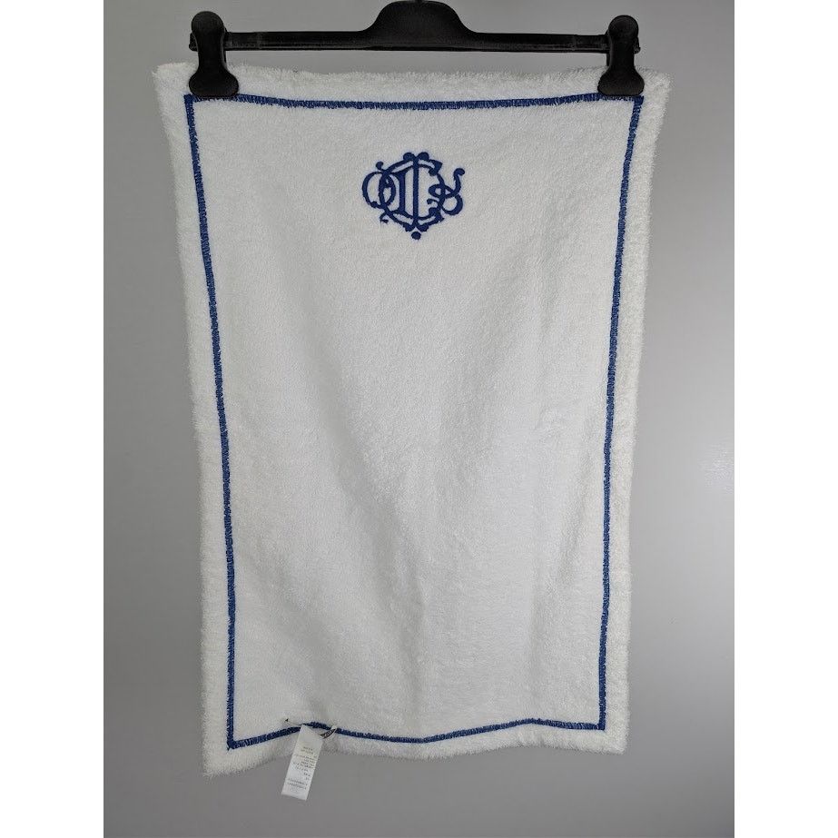 Dior o1rshd1 Size: OS / Hand Towel in White/Blue Size ONE SIZE - 11 Thumbnail