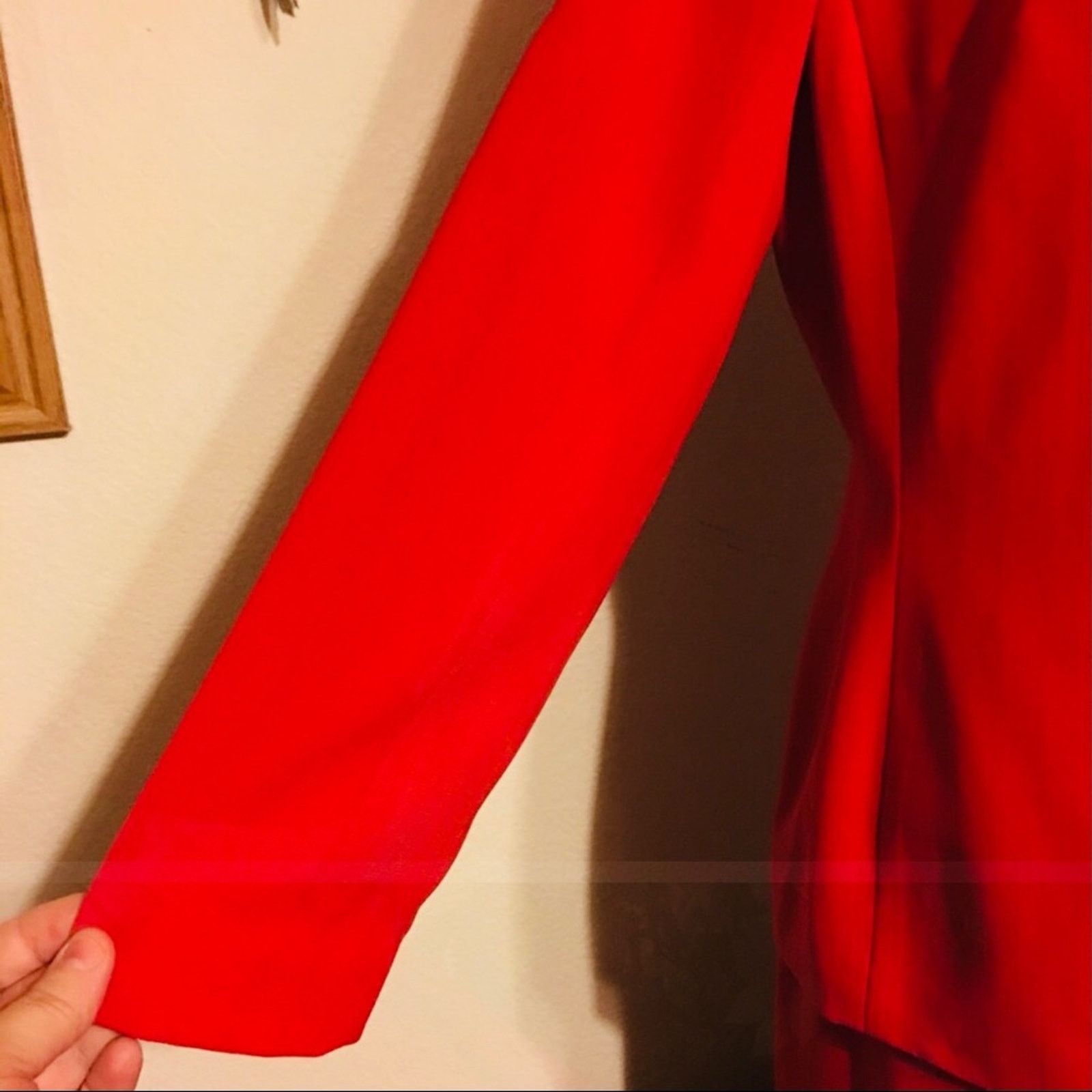 Other Laura Scott red jacket and skirt set 10 Size L / US 10 / IT 46 - 4 Thumbnail