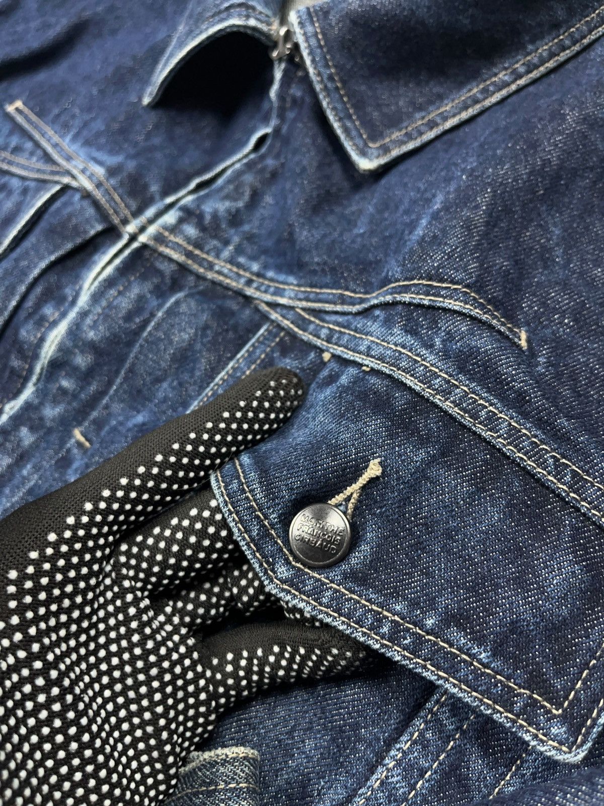 Marithe + Francois Girbaud × Vintage Vintage Marithe Francois Gibraud Denim Jacket Full Zip Size US XXL / EU 58 / 5 - 9 Thumbnail