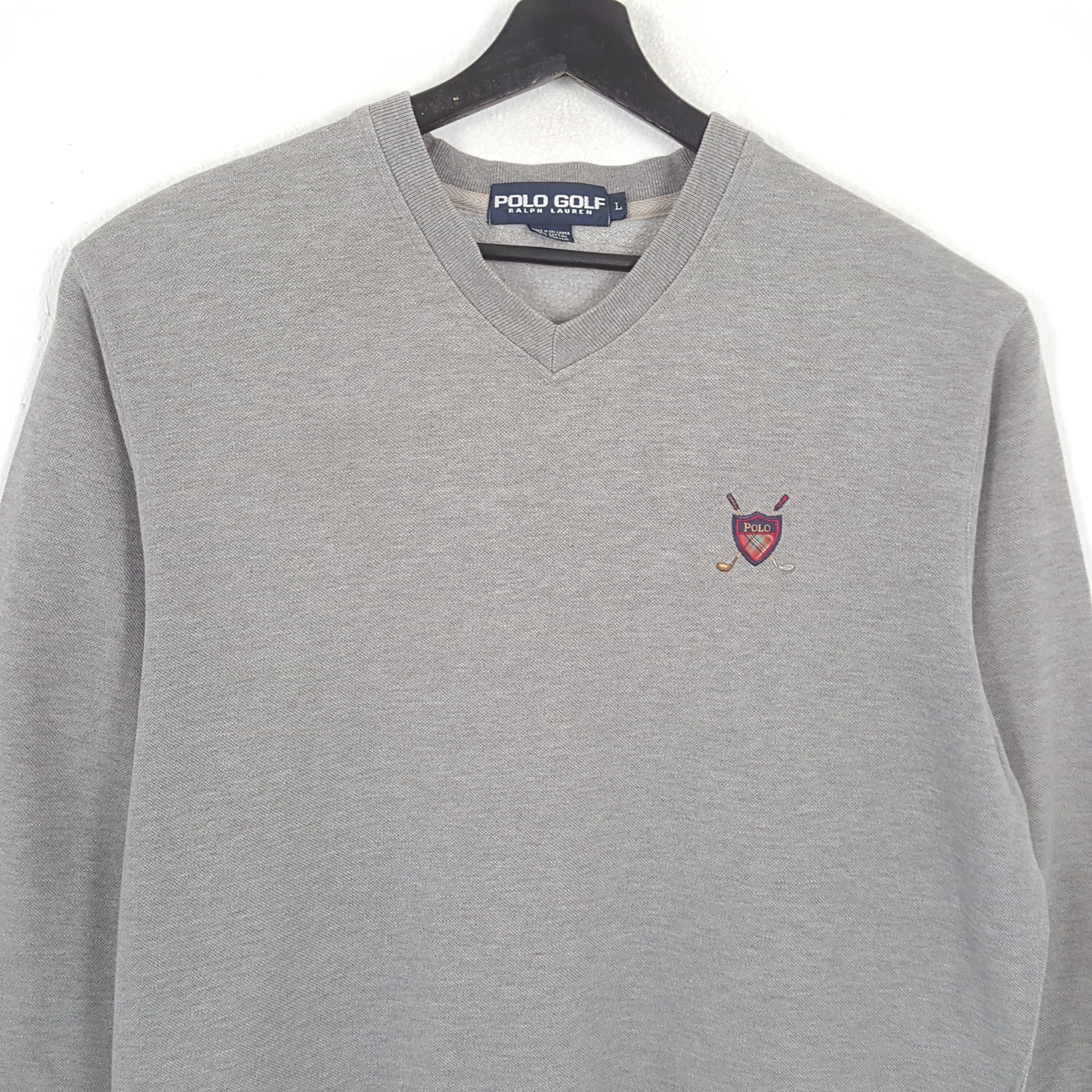 Polo Ralph Lauren × Vintage POLO GOLF by RALPH LAUREN Small Design Sweatshirt Size US L / EU 52-54 / 3 - 2 Thumbnail