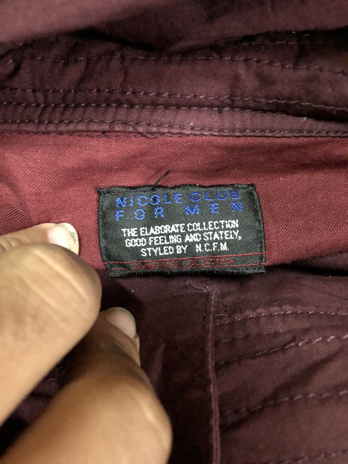 If Six Was Nine × Le Grande Bleu (L.G.B.) × Nicole Club Nicole Club For Men Bono Apocalyps Jacket Size US S / EU 44-46 / 1 - 3 Thumbnail