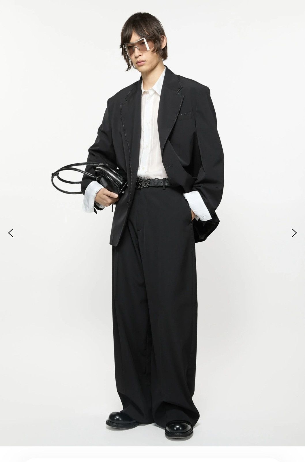 Acne Studios Acne studios wide dress trousers Size US 34 / EU 50 - 1 Thumbnail