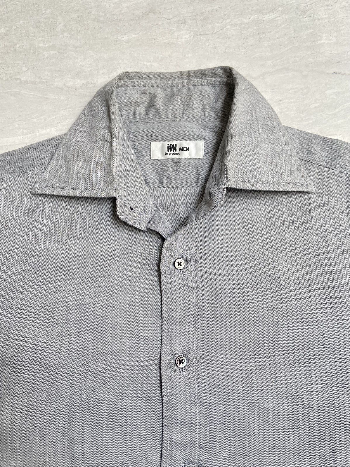 Issey Miyake IM PRODUCT MEN Grey Shirt Size US M / EU 48-50 / 2 - 9 Thumbnail
