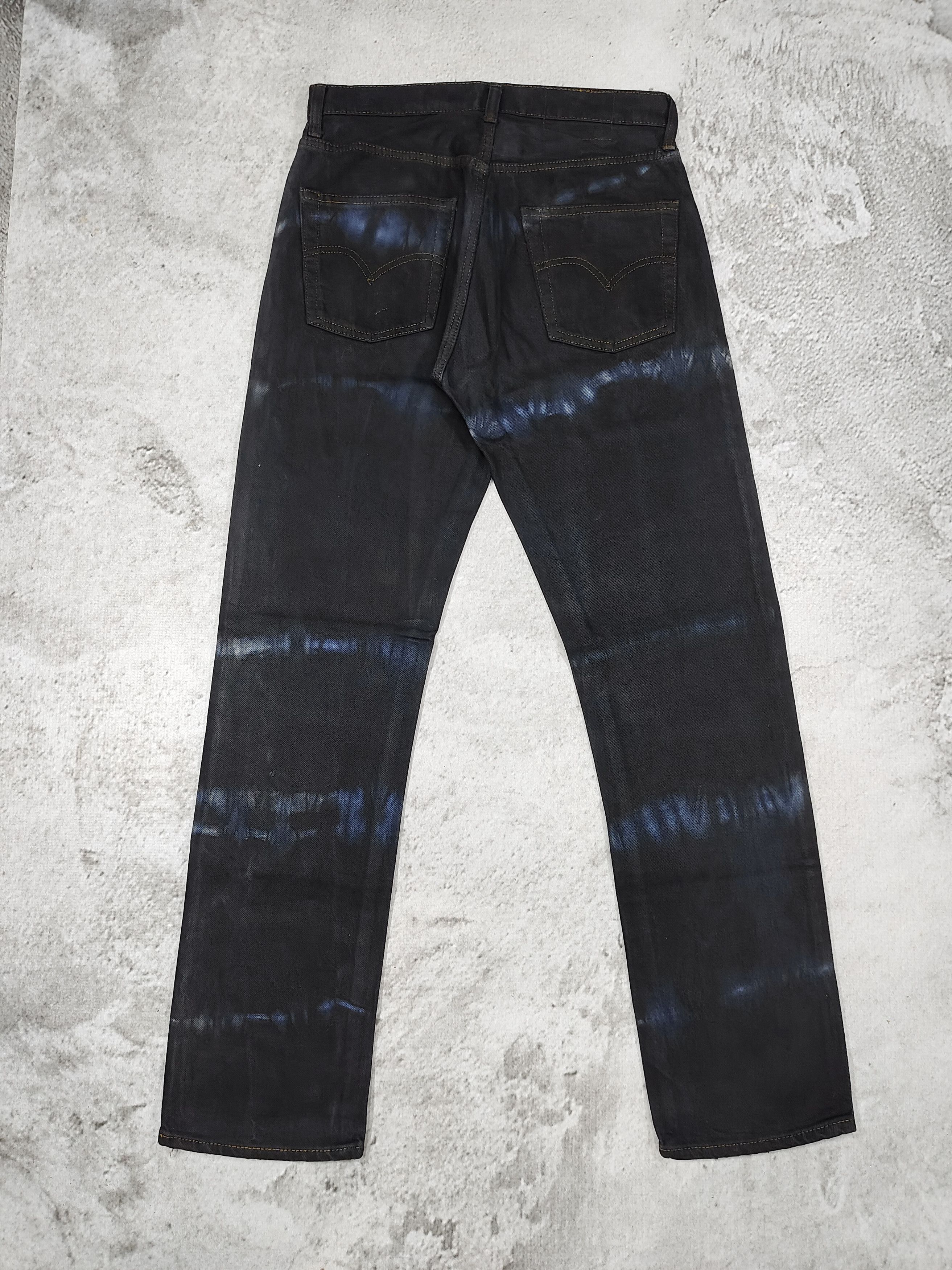 Seditionaries Obesity + Speed❤️‍🔥Gothic Punk Studded Cross Tiedye Jeans Size US 30 / EU 46 - 8 Thumbnail