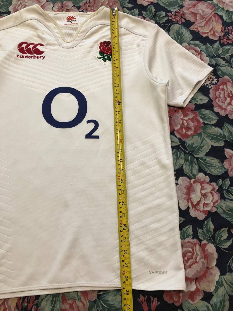 Canterbury of New Zealand ENGLAND RUGBY TEAM HOME SHIRT CANTERBURY VAPODRI JERSEY Size US M / EU 48-50 / 2 - 5 Thumbnail