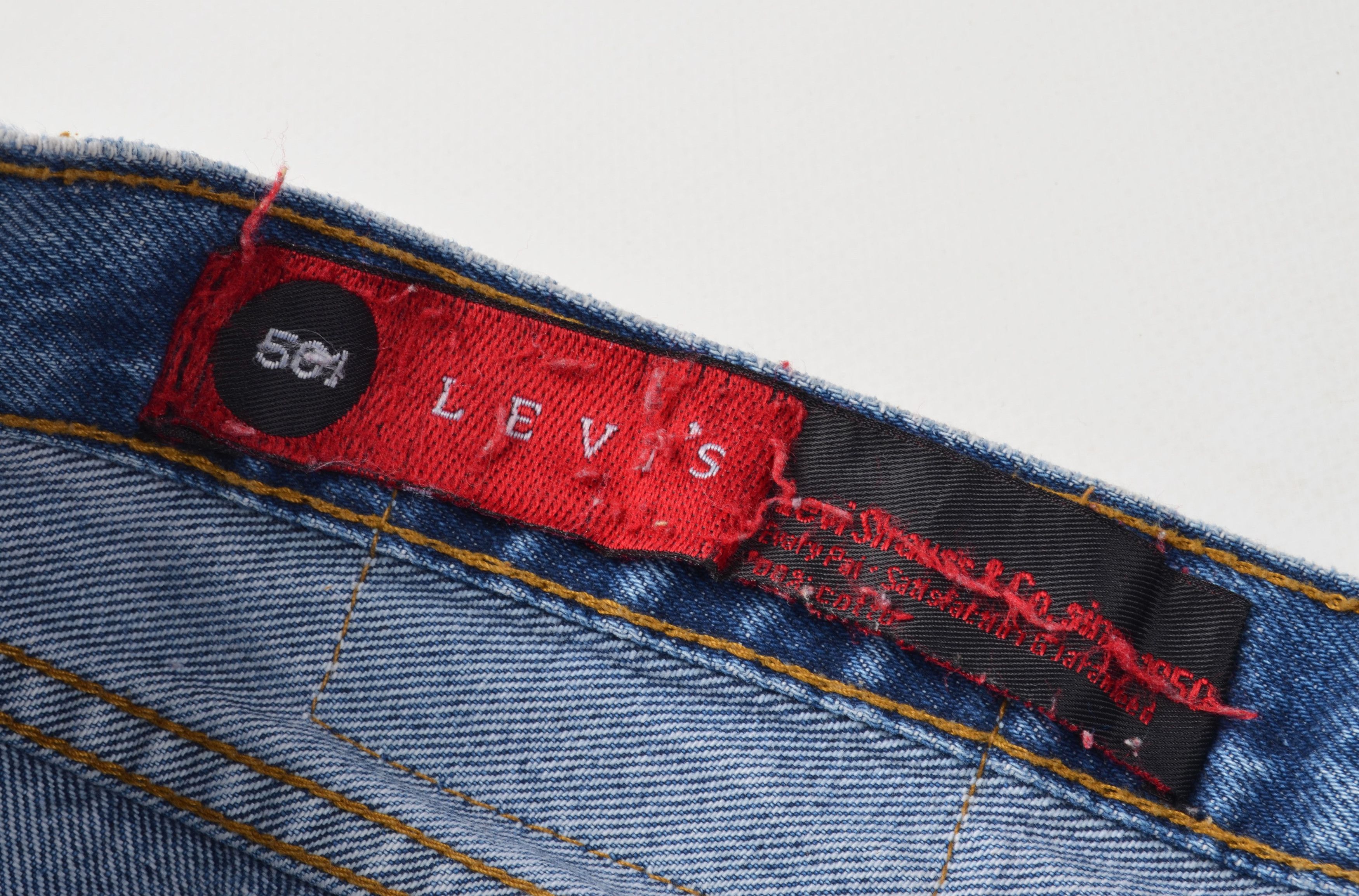Levi's × Levi's Vintage Clothing × Vintage Vintage Levi's 501 XX 90's Distressed Dirty Denim Jeans Size US 31 - 6 Thumbnail