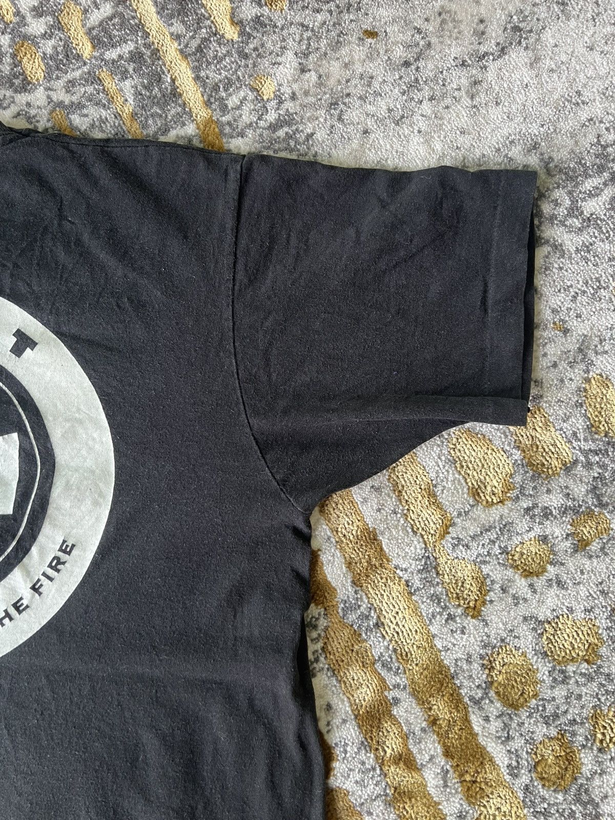Band Tees × Fruit Of The Loom × Vintage Vintage 90s 411 Say It Thoughts That Feed The Fire t-shirt Size US XL / EU 56 / 4 - 12 Thumbnail