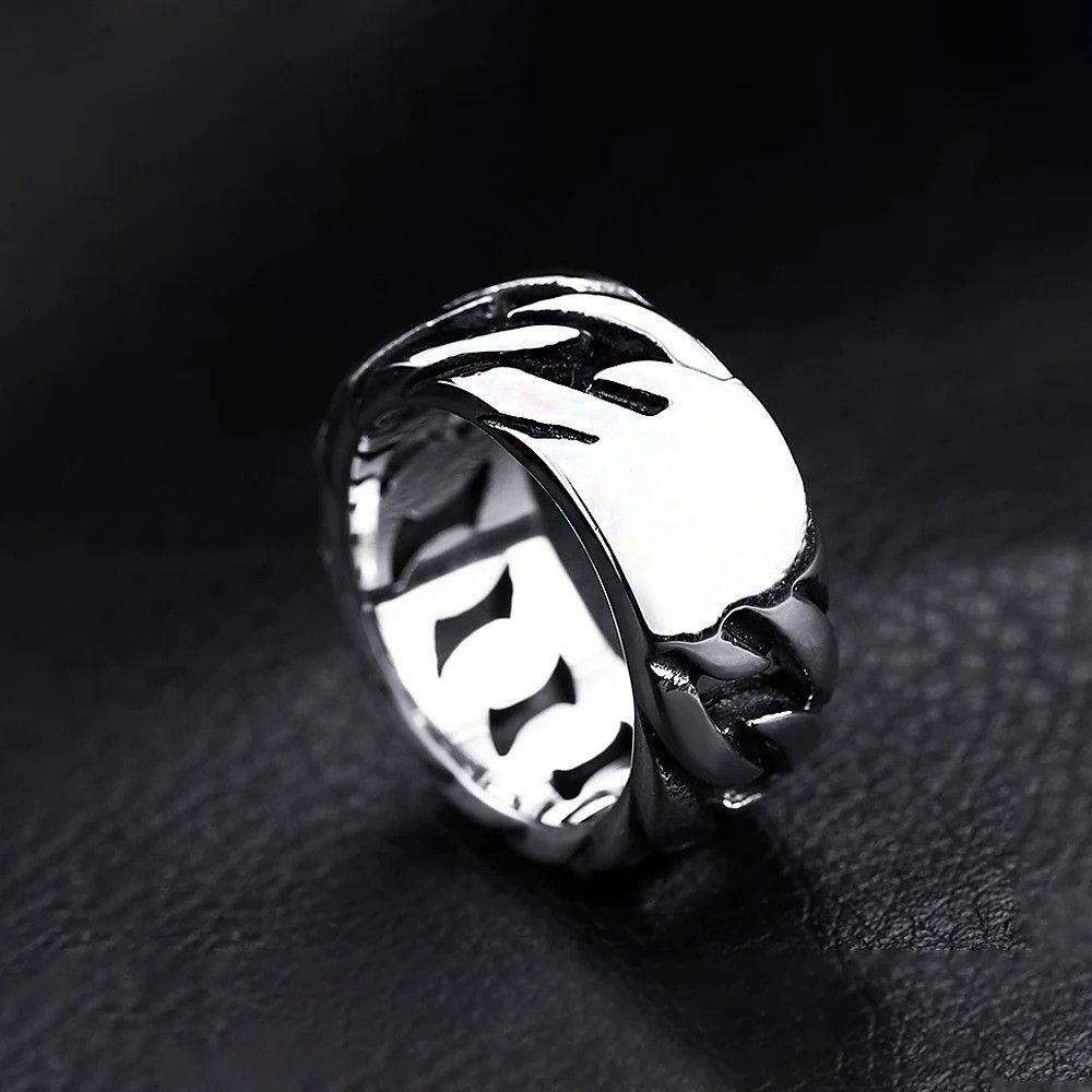 Jewelry Link Chain Ring Size ONE SIZE - 2 Thumbnail